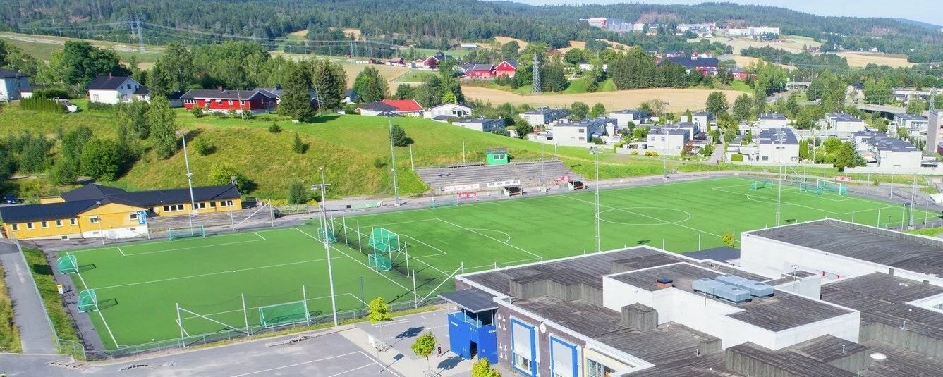 Skjetten Stadion bare ca 750 meter fra leiligheten Galleribilde