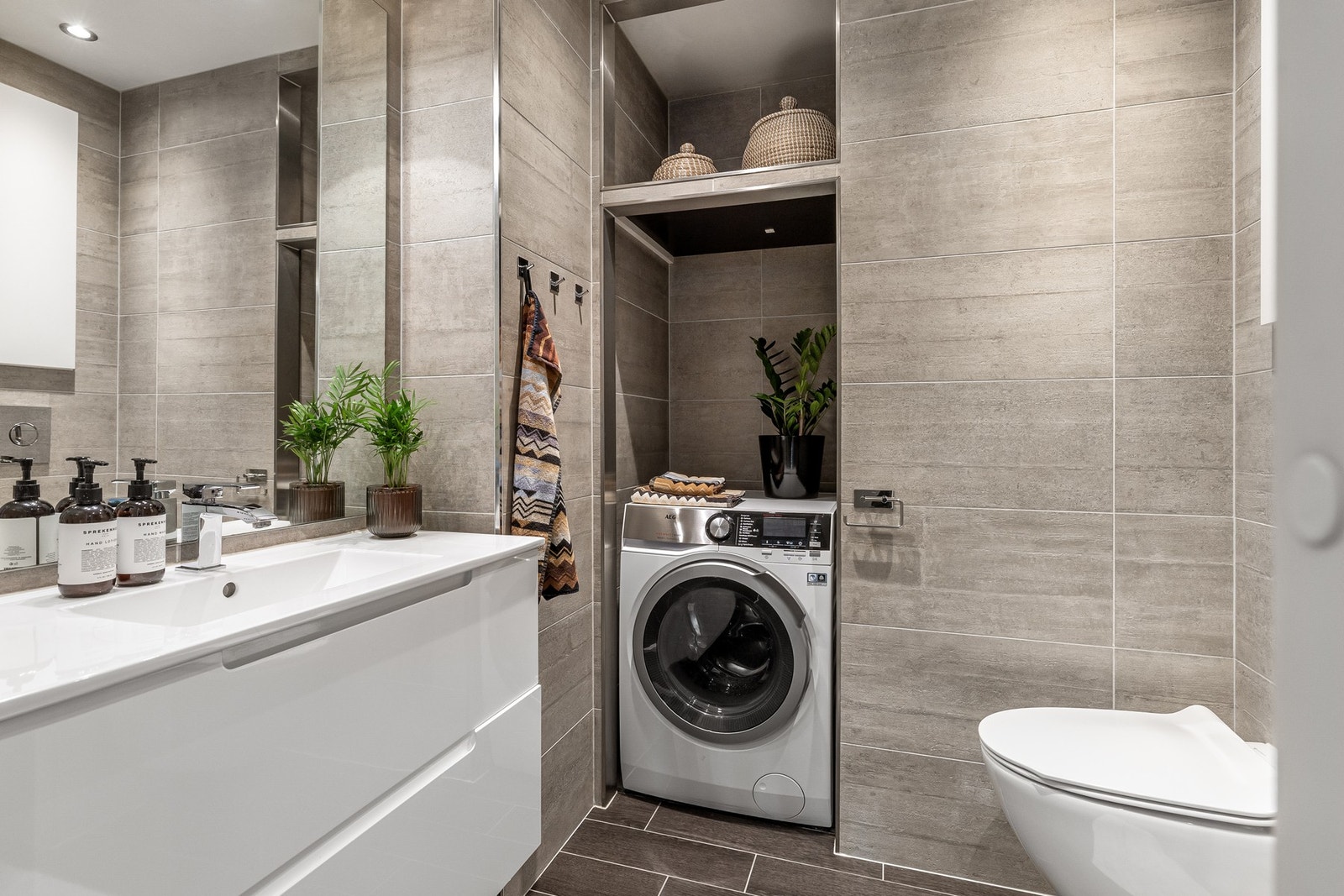 Baderommet er totaloppusset i 2013. Galleribilde