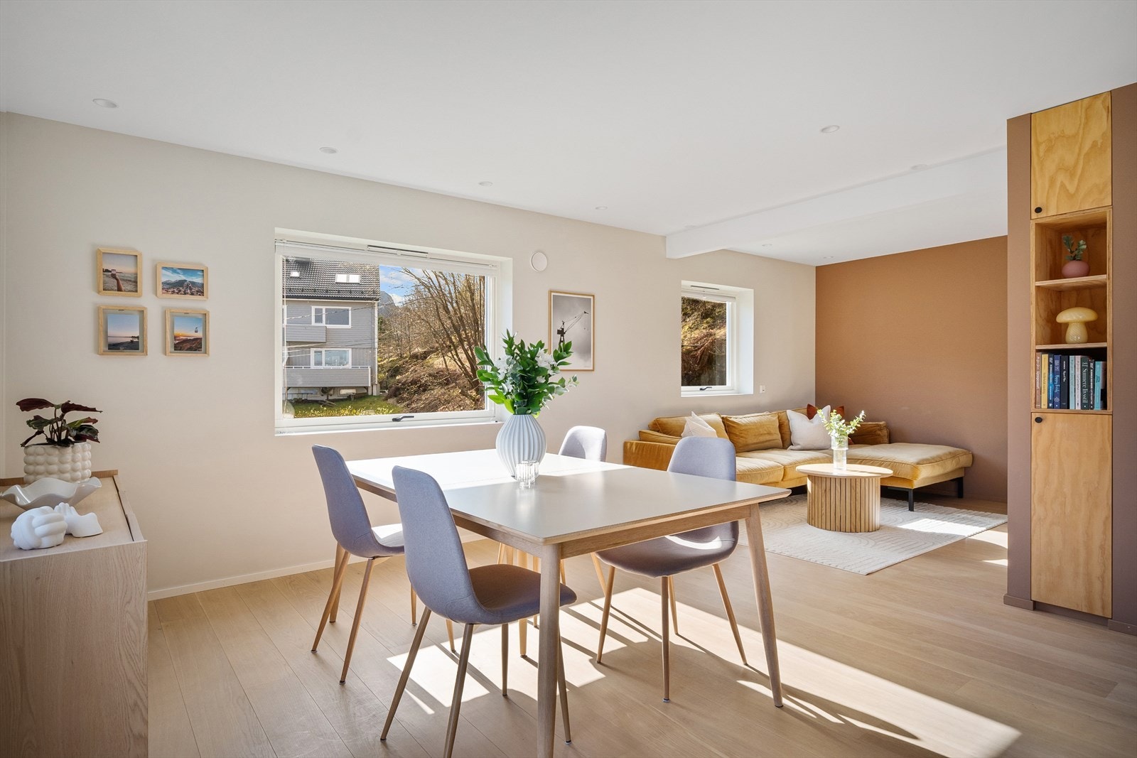 Plass til stort spisebord Galleribilde