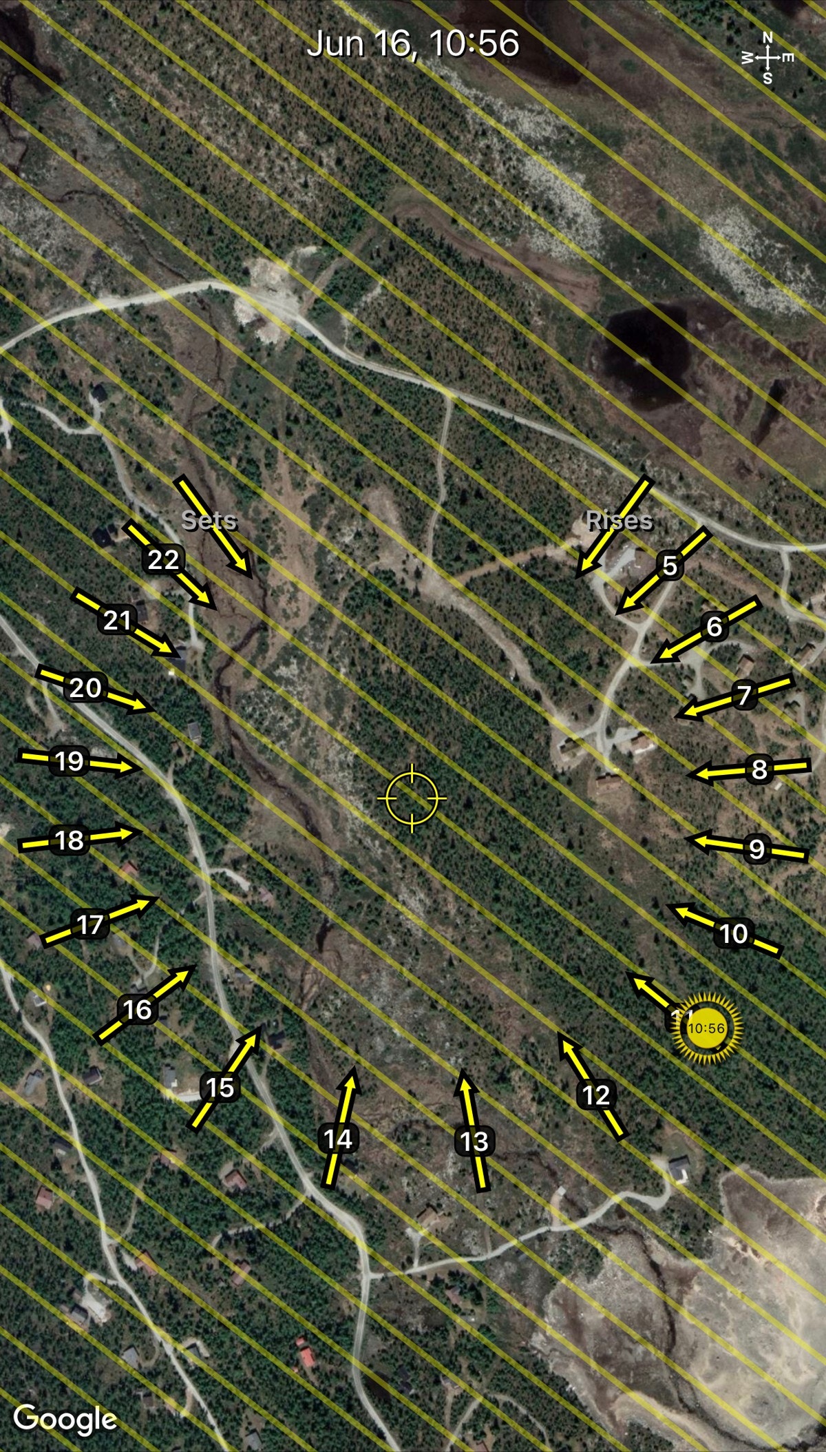 Solkart. Avvik kan forekomme. Galleribilde
