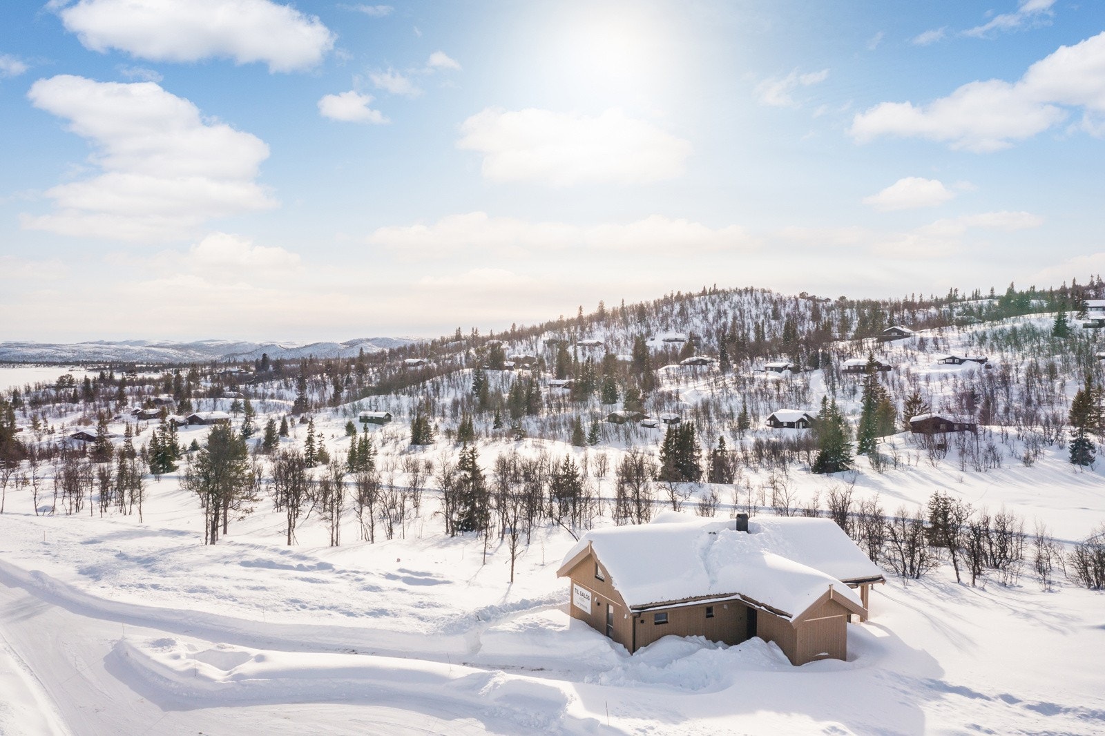 Nydelige solforhold. Galleribilde