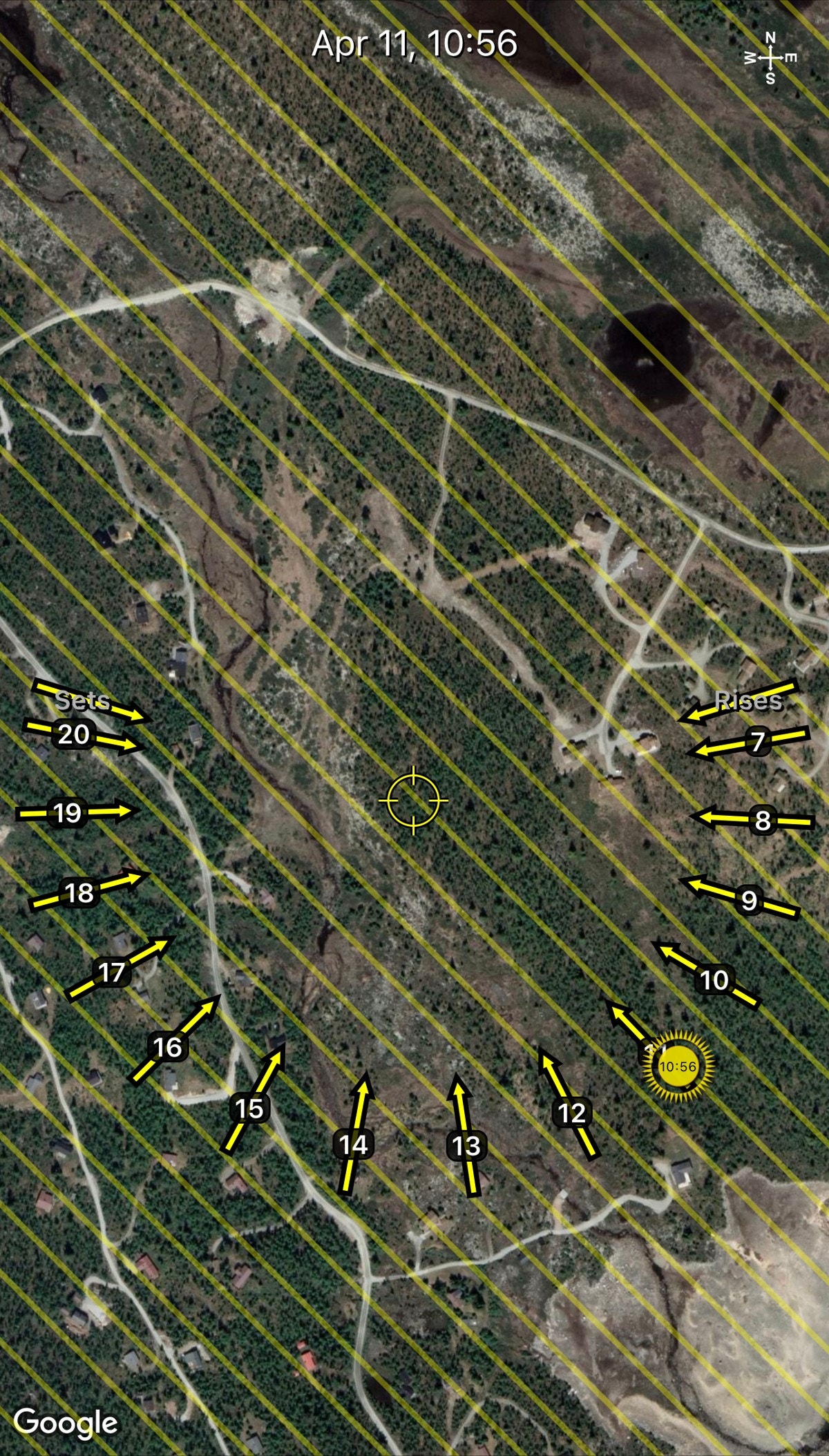Solkart. Avvik kan forekomme. Galleribilde