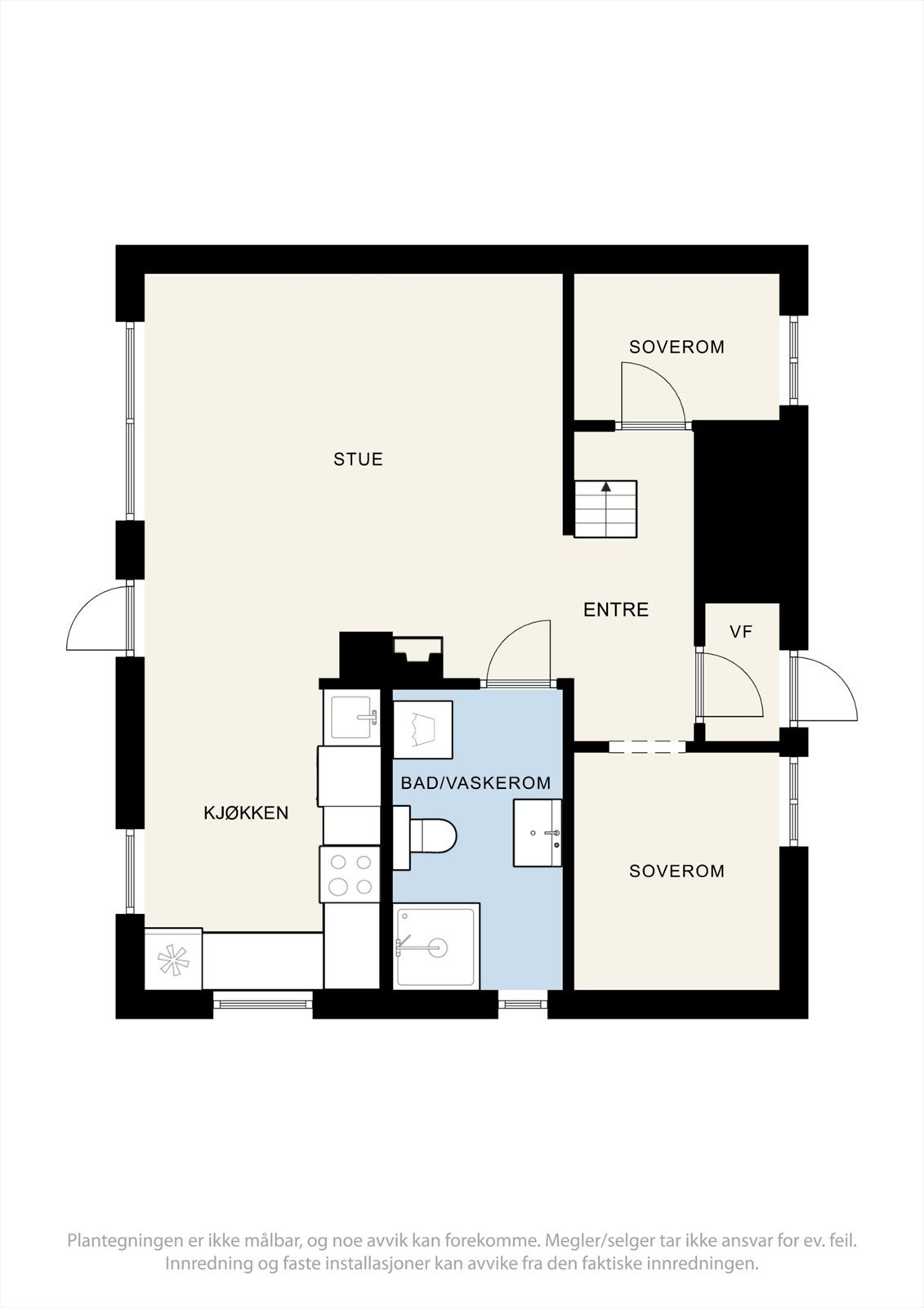 1.etasje utleiedel. Galleribilde