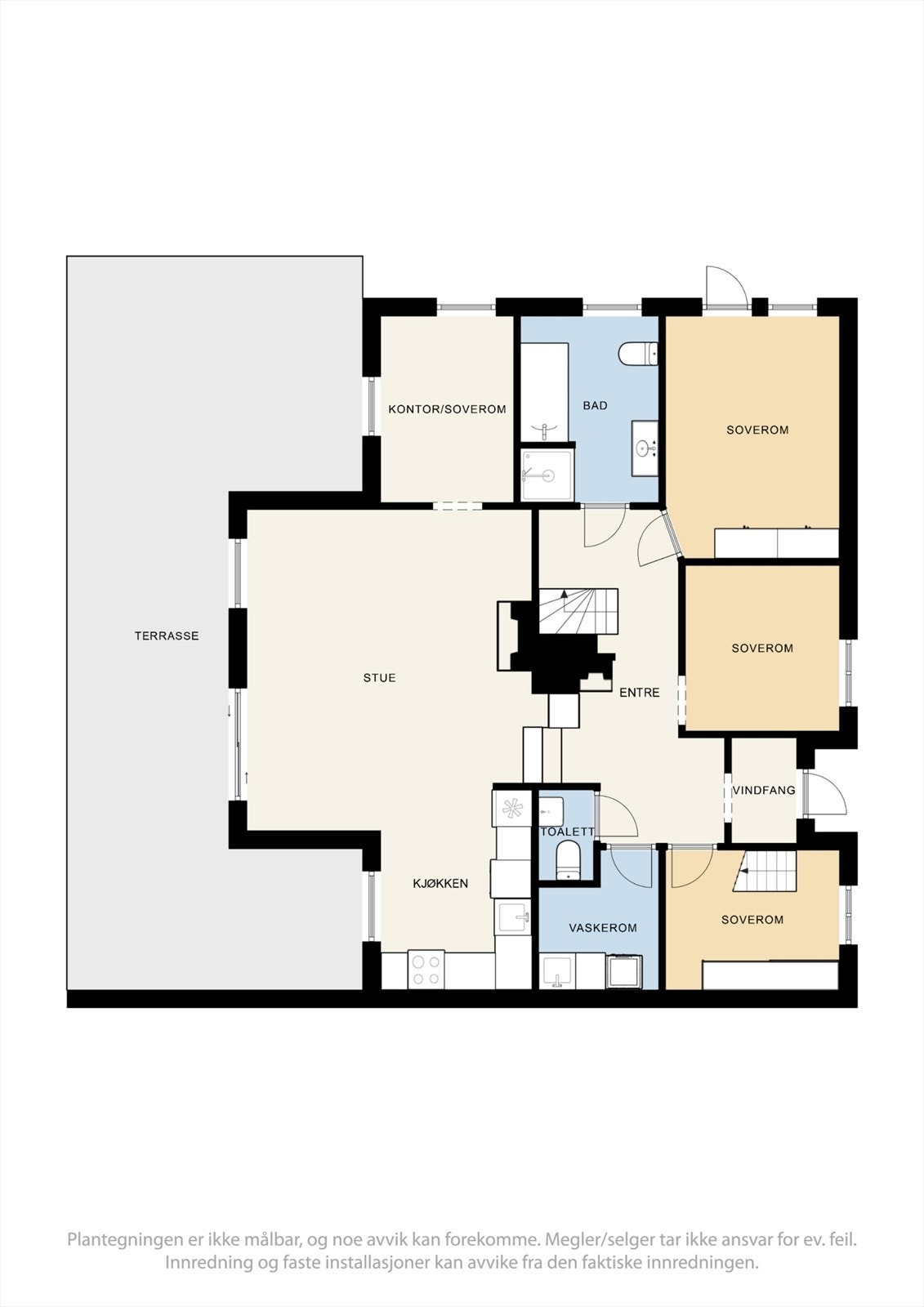 1.etasje hoveddel. Galleribilde