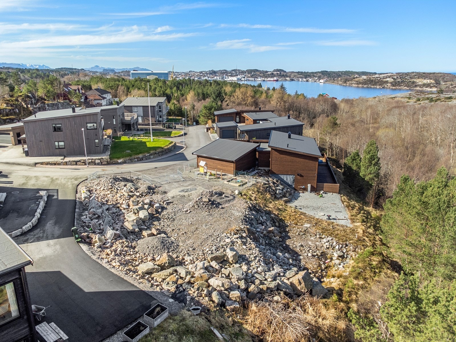 Dronefoto Galleribilde