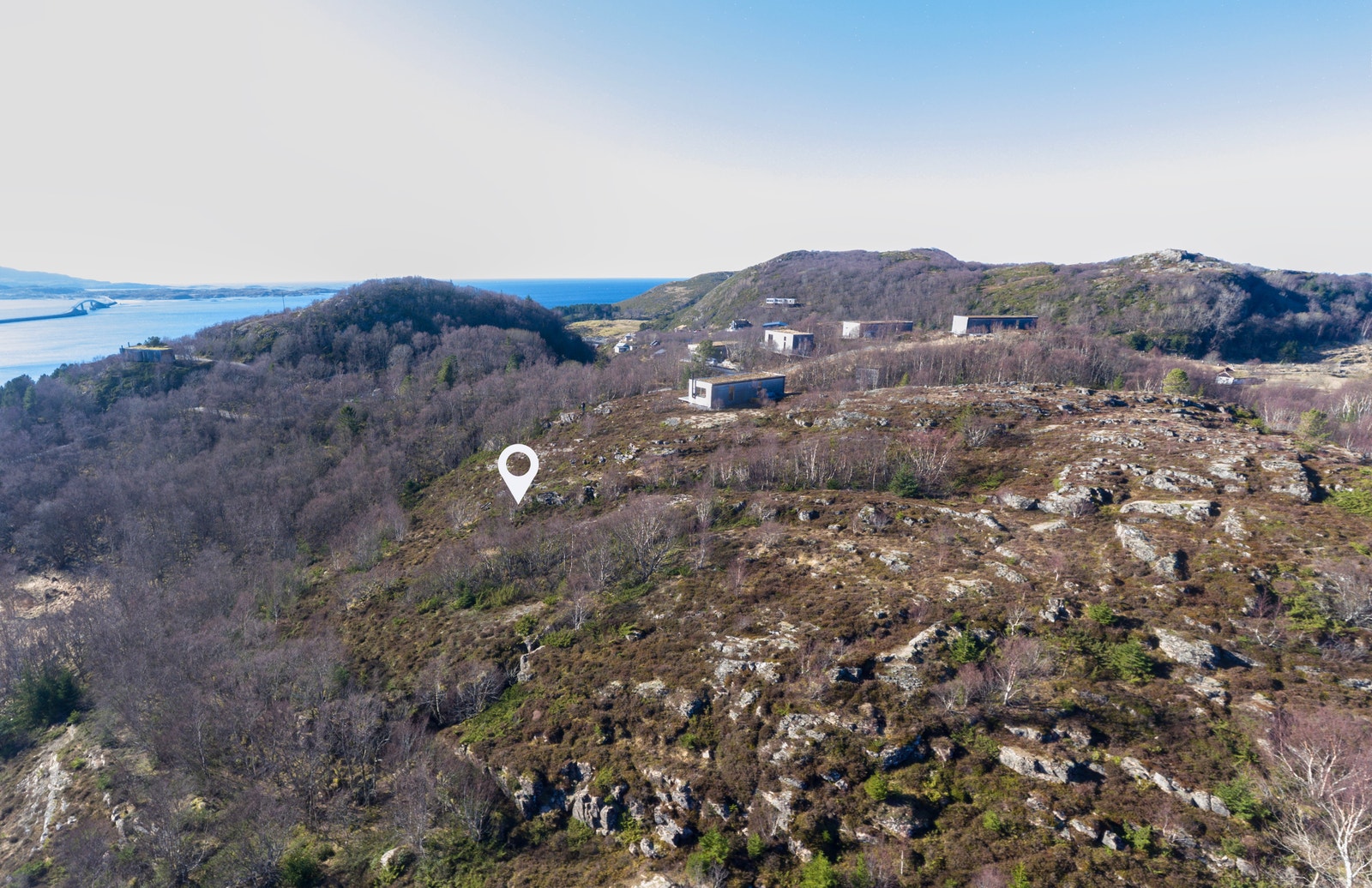 Det er lagt til rette for egenvisning av tomtene Galleribilde