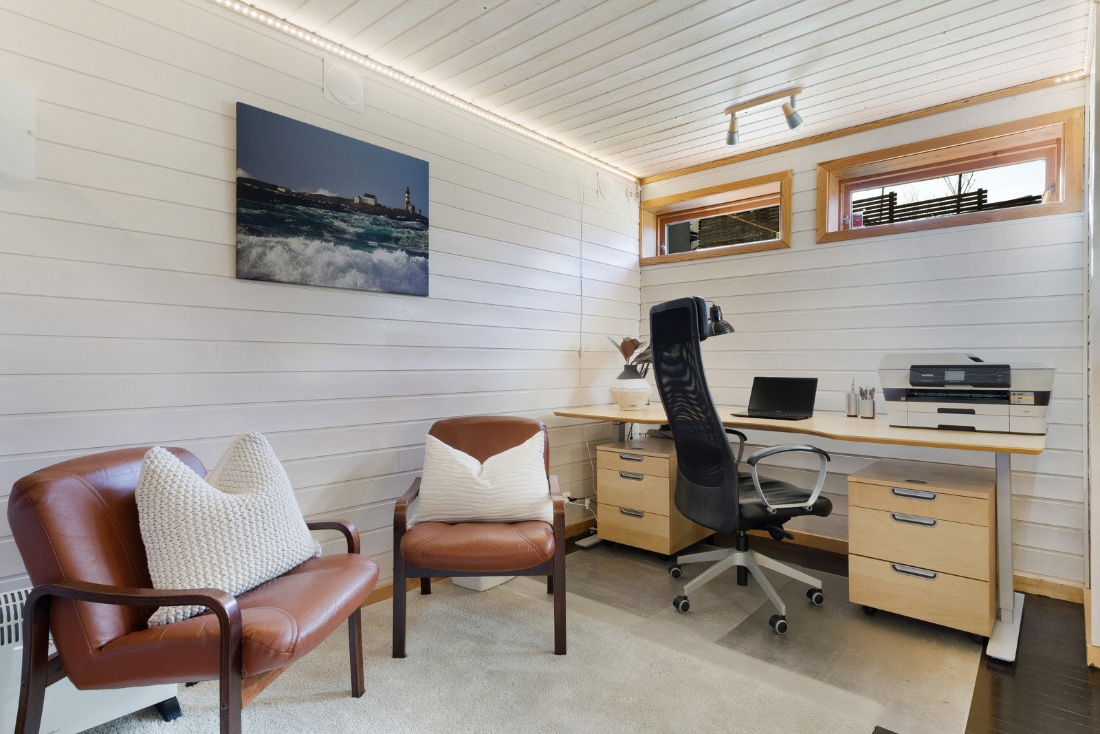 U.etg - Rom som i dag brukes som kontor. Galleribilde