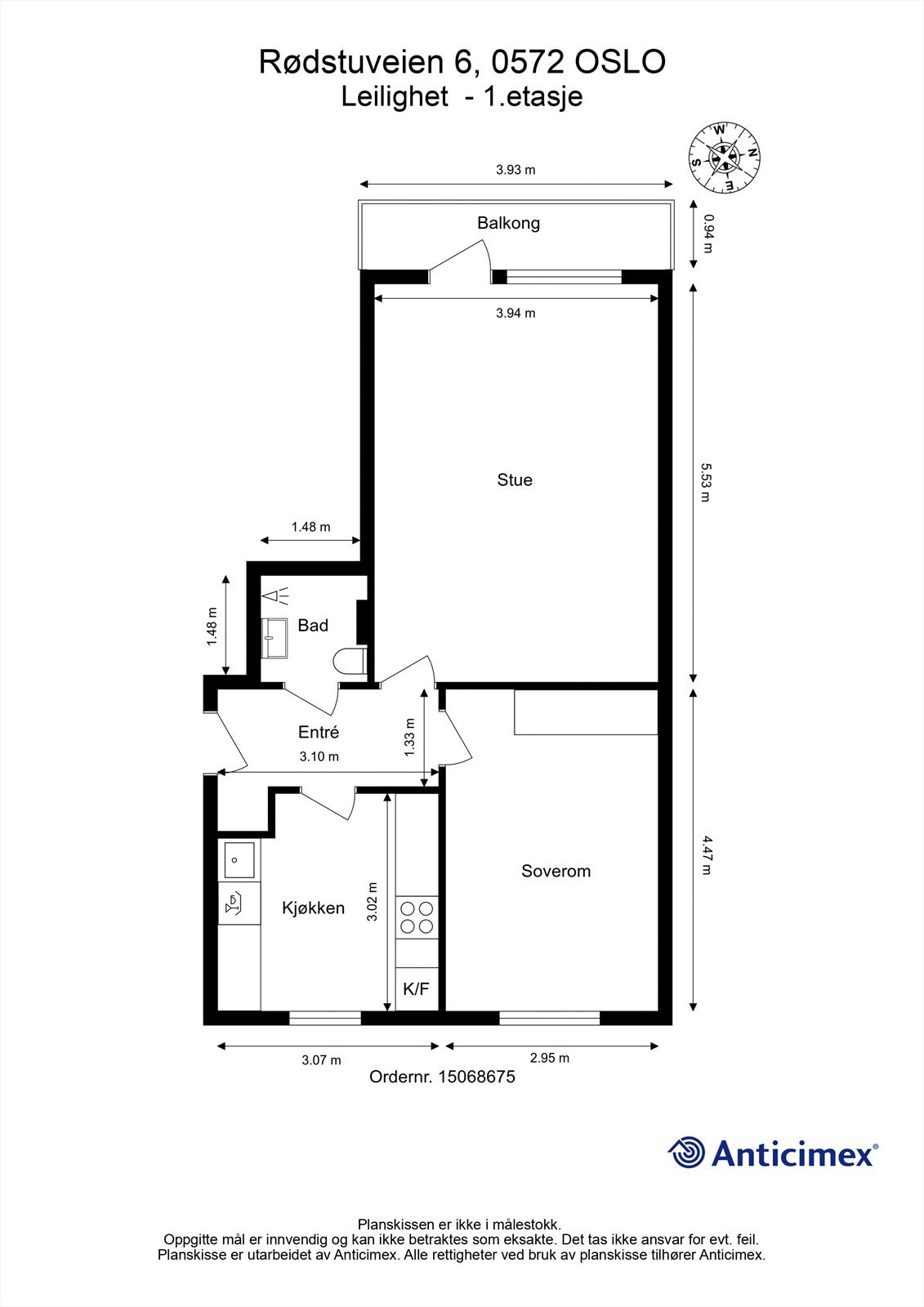 Plantegning. Galleribilde