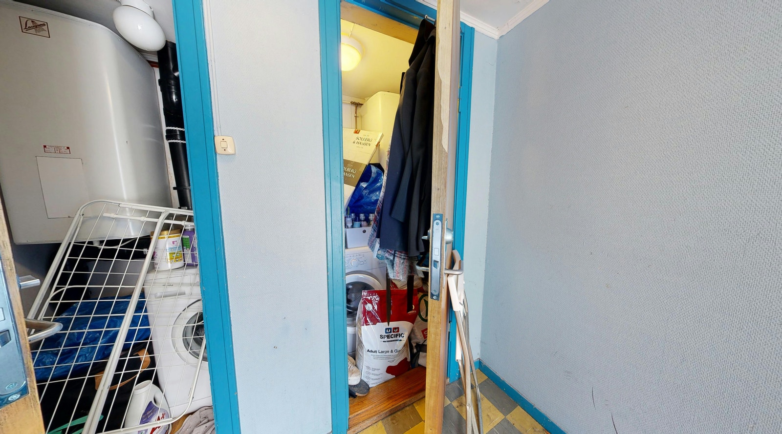 Vaskerom/bod. Strøm/varmtvann her er inkl. i husleia. Se annonsetekst. Galleribilde