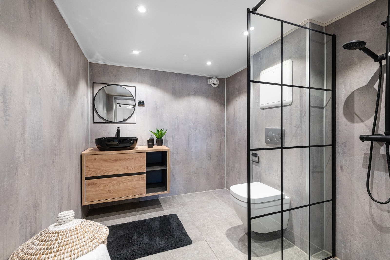 Baderom i underetasje Galleribilde