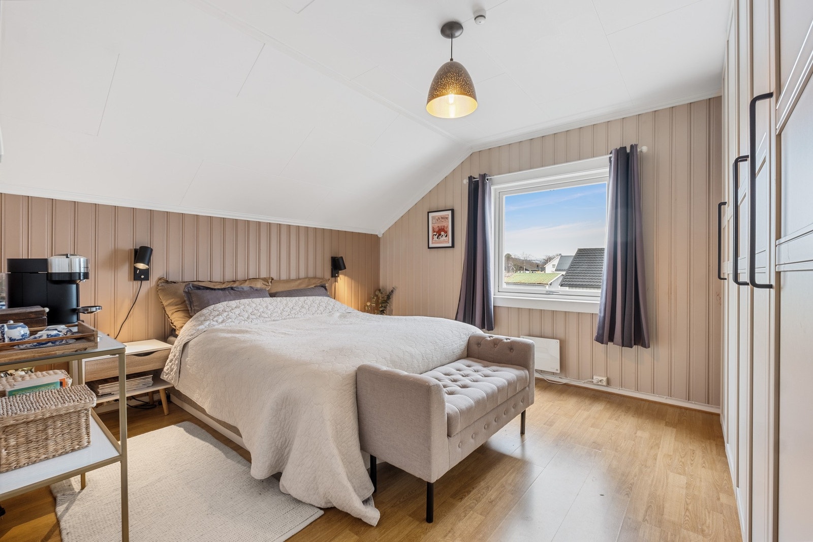 Integrert garderobeløsning. Galleribilde