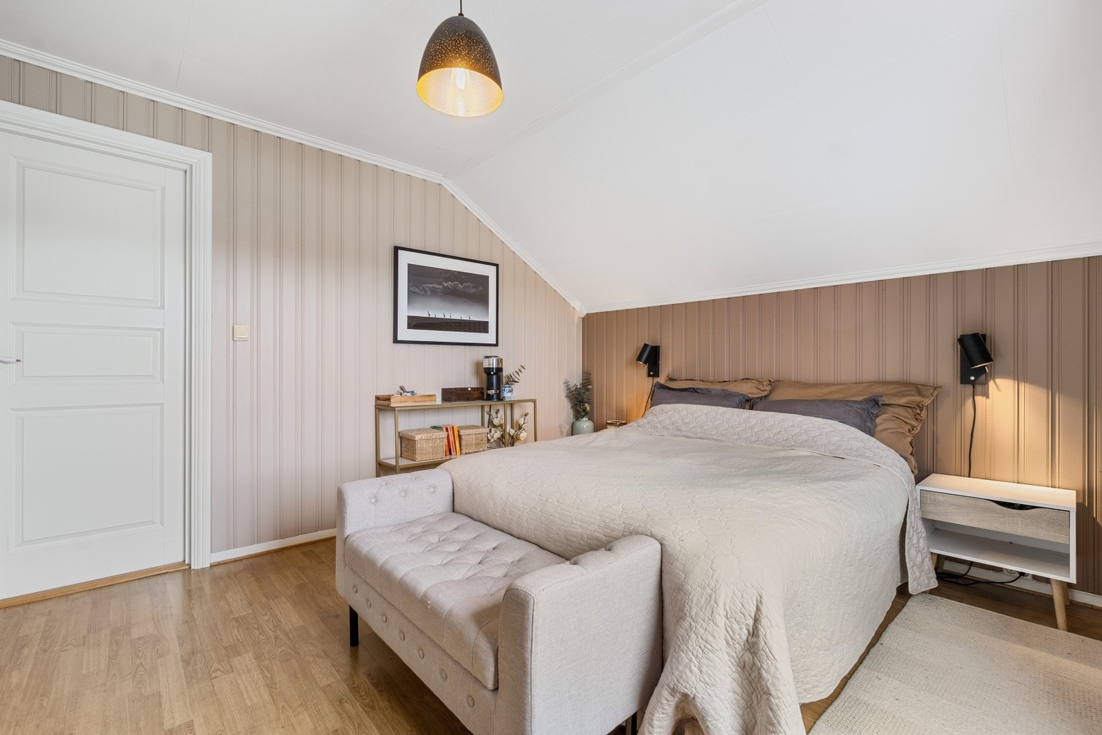 Hovedsoverommet er av god størrelse. Galleribilde