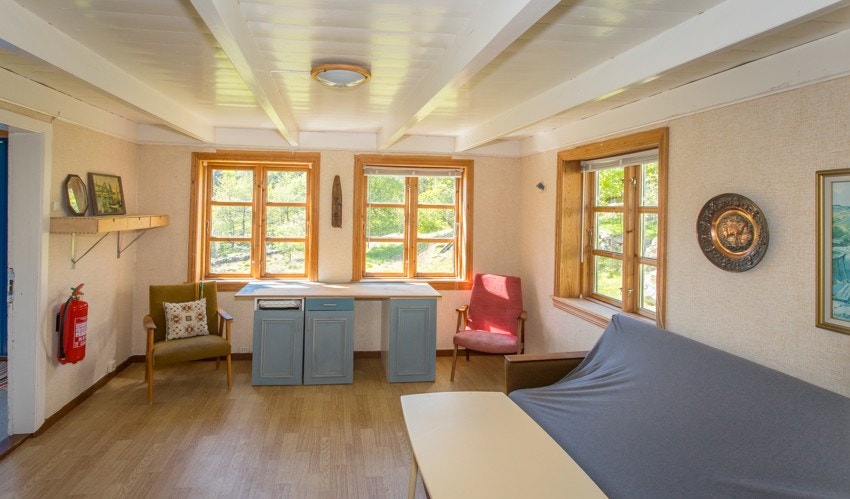 Huset er utstyrt med 2 stuer. Galleribilde