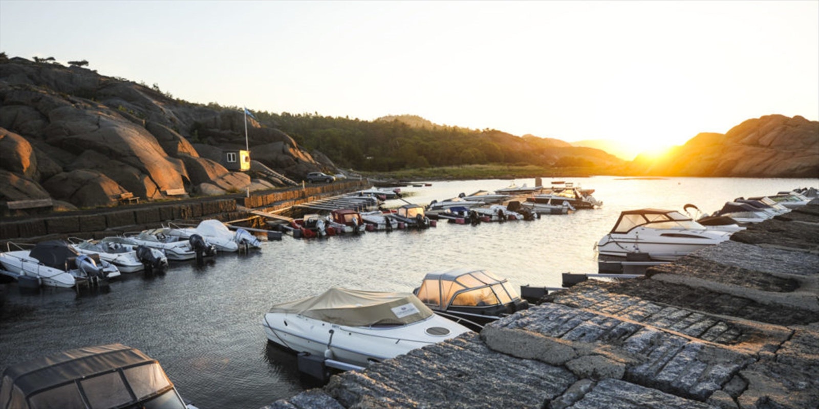 Båthavnen i Holtefjell Galleribilde