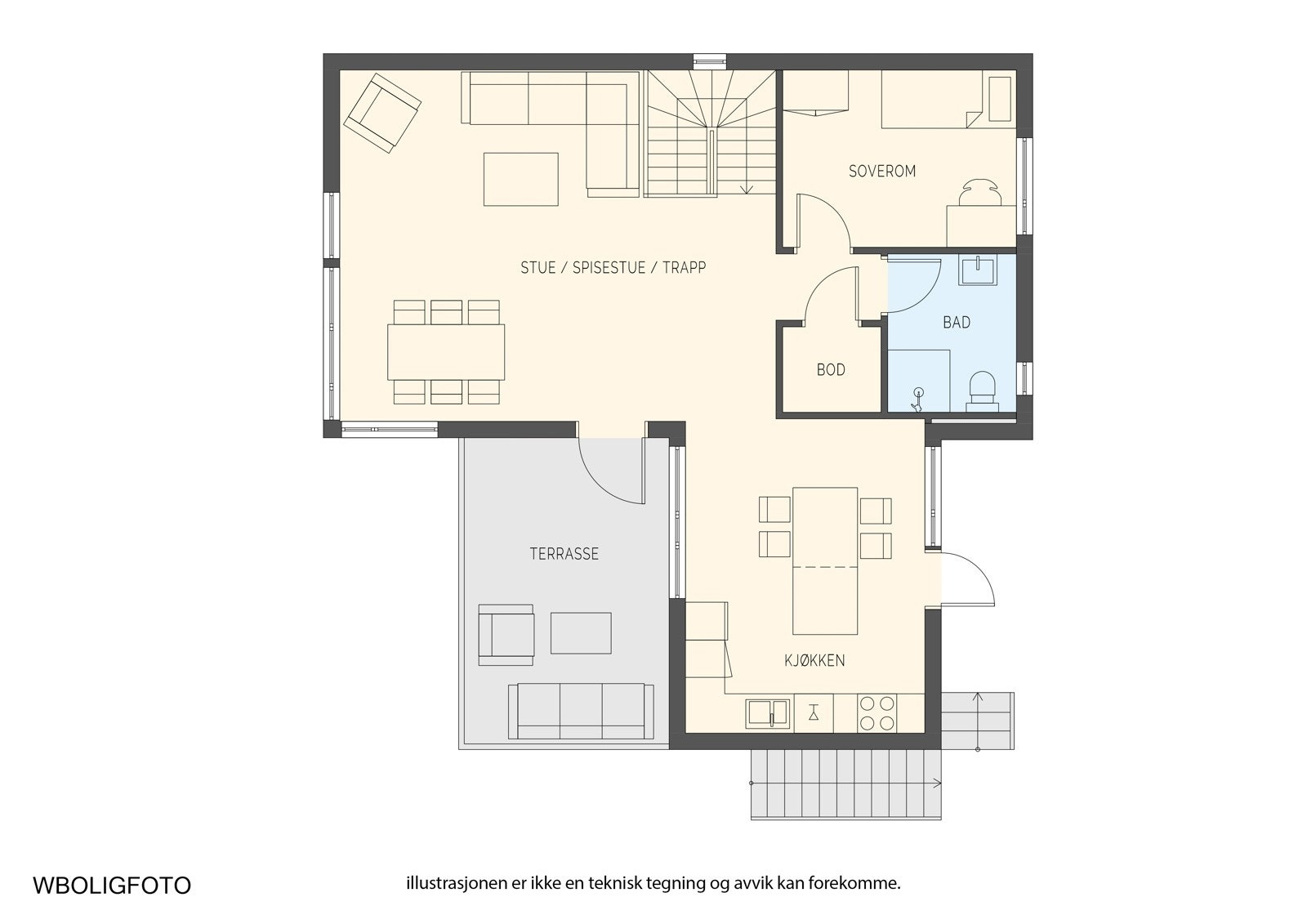 - Plantegning 2. etasje - Galleribilde
