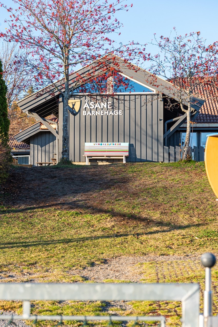 Det er også kort vei til Åsane Barnehage Galleribilde