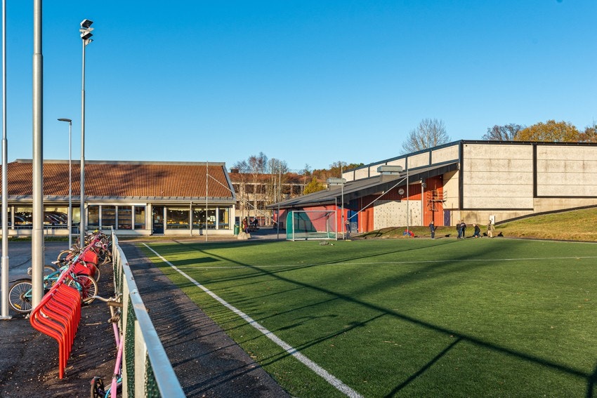 Kort og barnevennlig avstand til Store Bergan barneskole Galleribilde