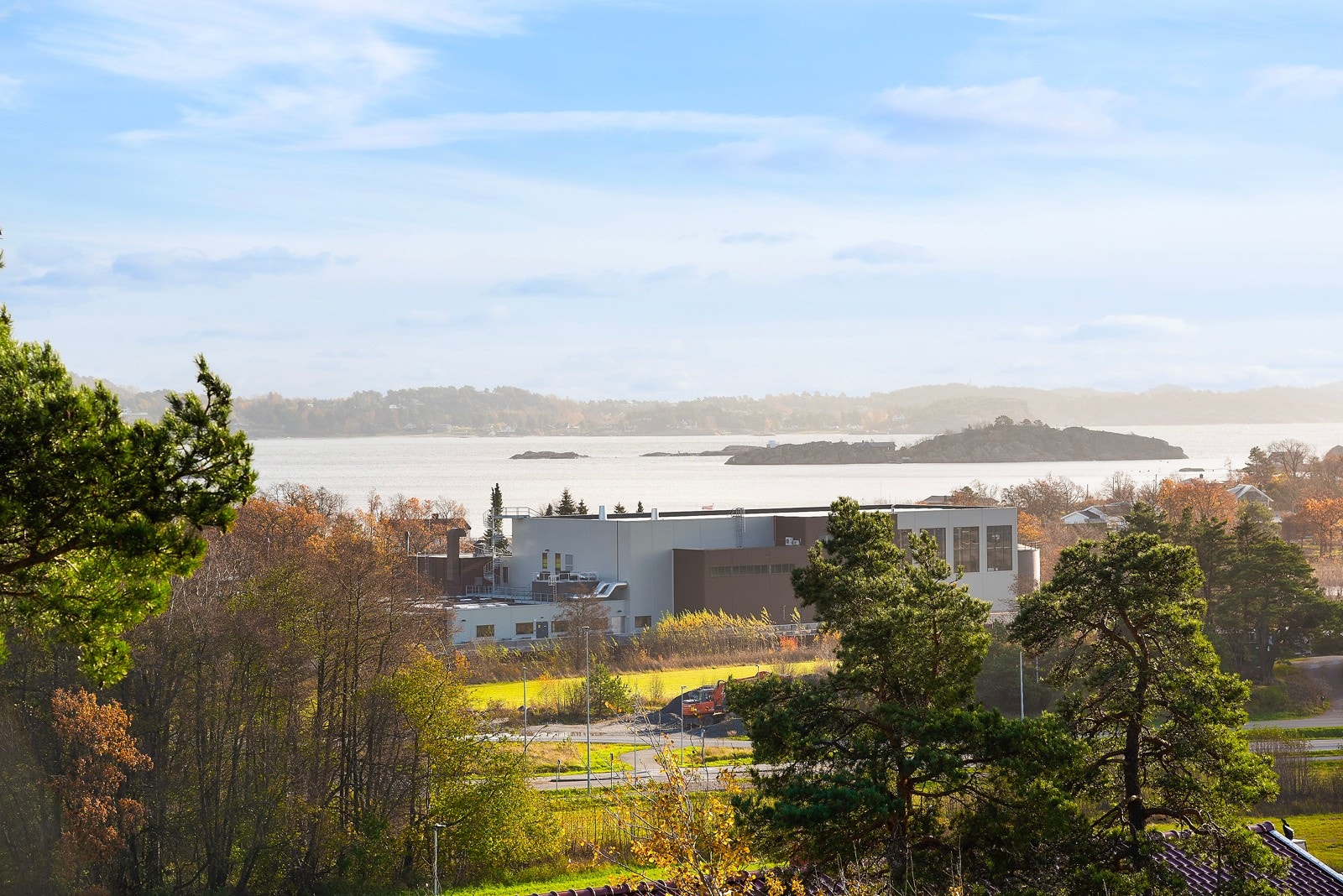 Opplev den fredelige utsikten Galleribilde