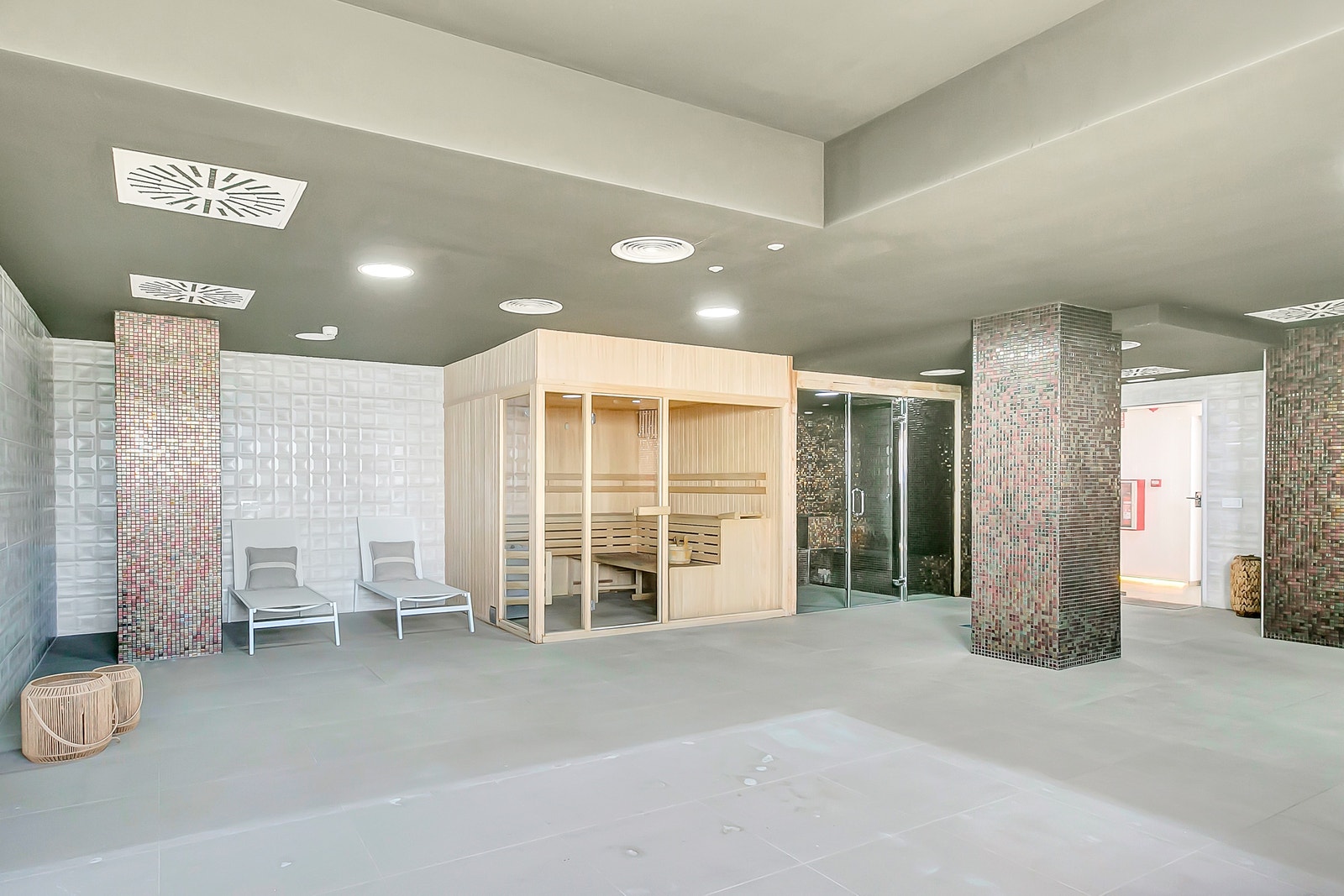 Sauna og tyrkisk steam-bad. Galleribilde