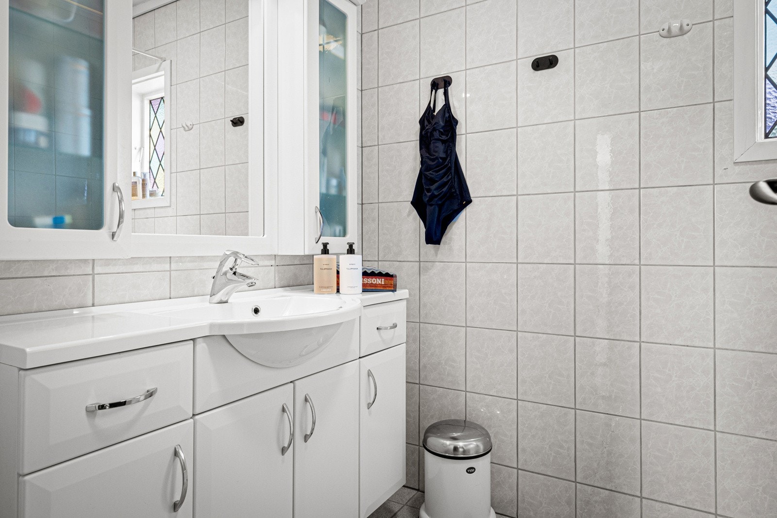 Eldre bad som er i daglig bruk, men som nærmer seg utskiftning. Galleribilde