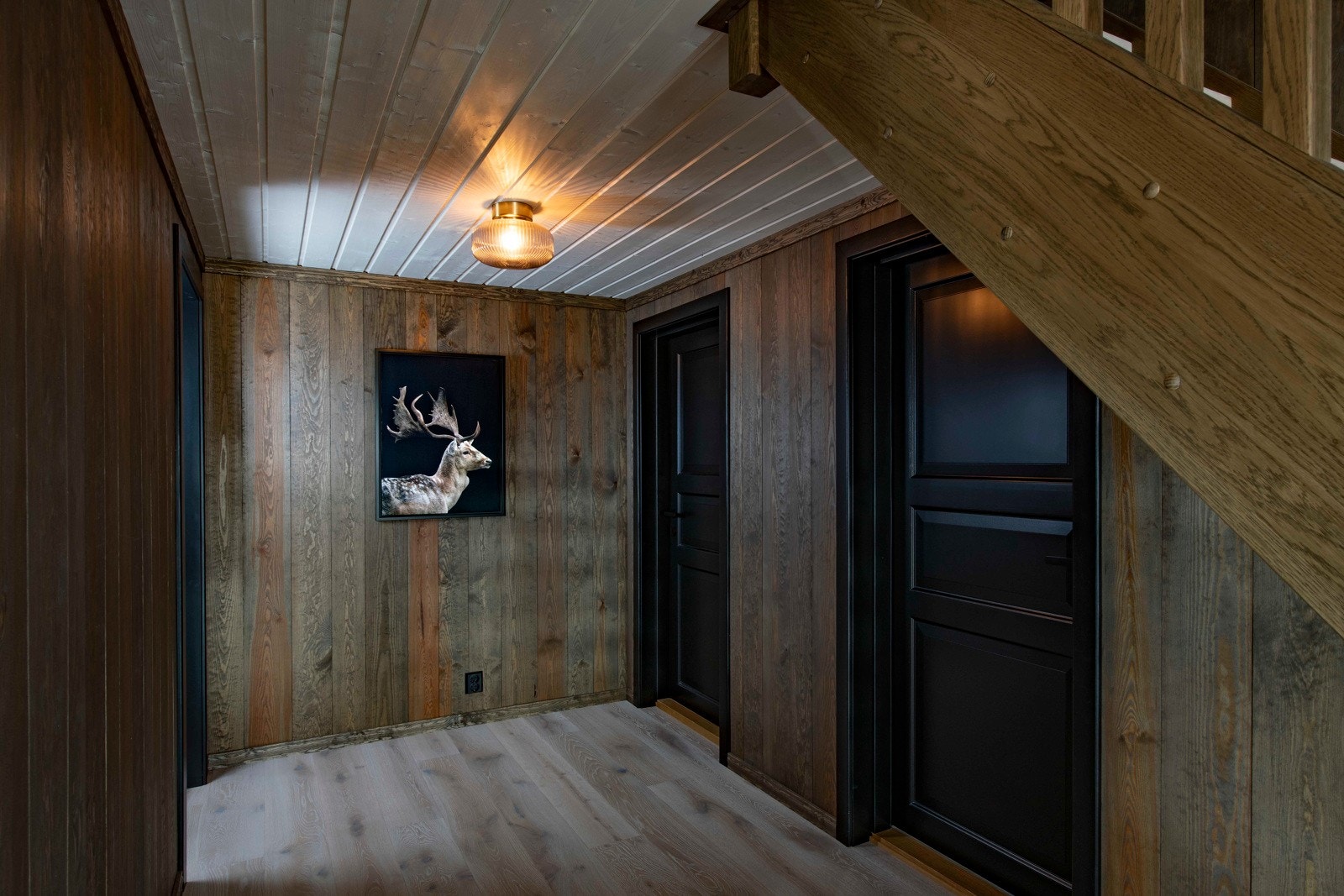 I motsatt ende av stuen finner man to soveorm, samt to bad. Galleribilde