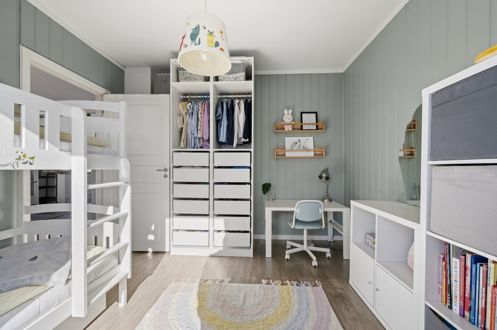 Her kan du fint innrede med det du skulle ha behov for av seng, pult eller annet. Galleribilde