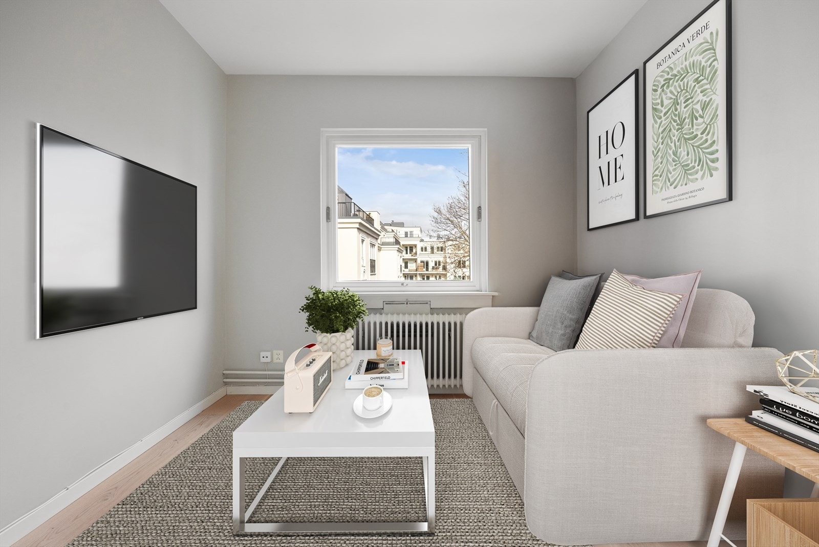 Velkommen til Observatoriegata 10 - Presentert ved Maria Valentinsen Løken. (Virtuell styling) Galleribilde