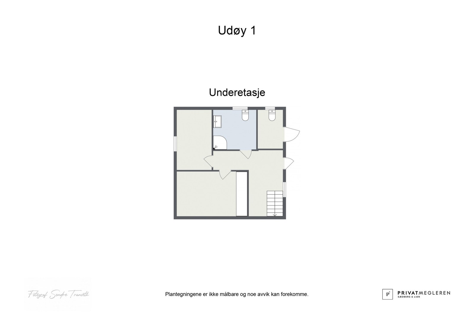 Plantegning u.etg. - laget av fotograf Galleribilde