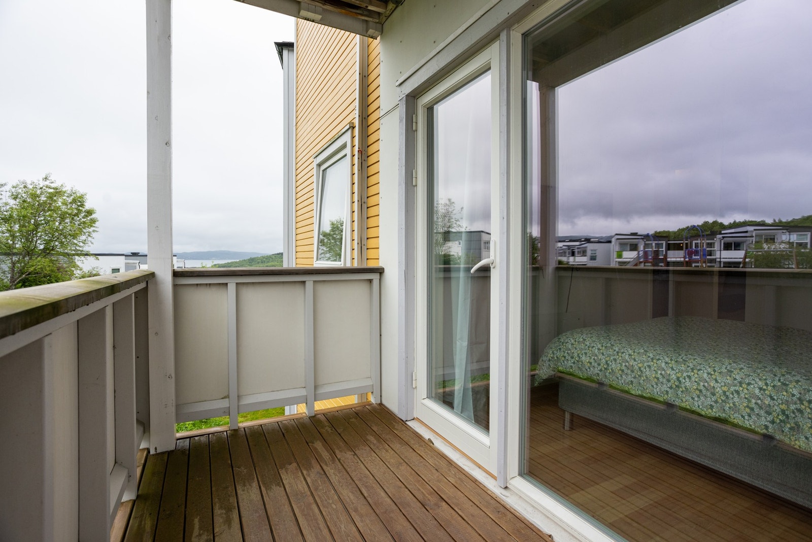 Nordvendt balkong. Galleribilde