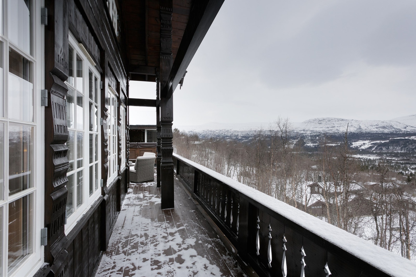Deler av terrasse mot syd Galleribilde
