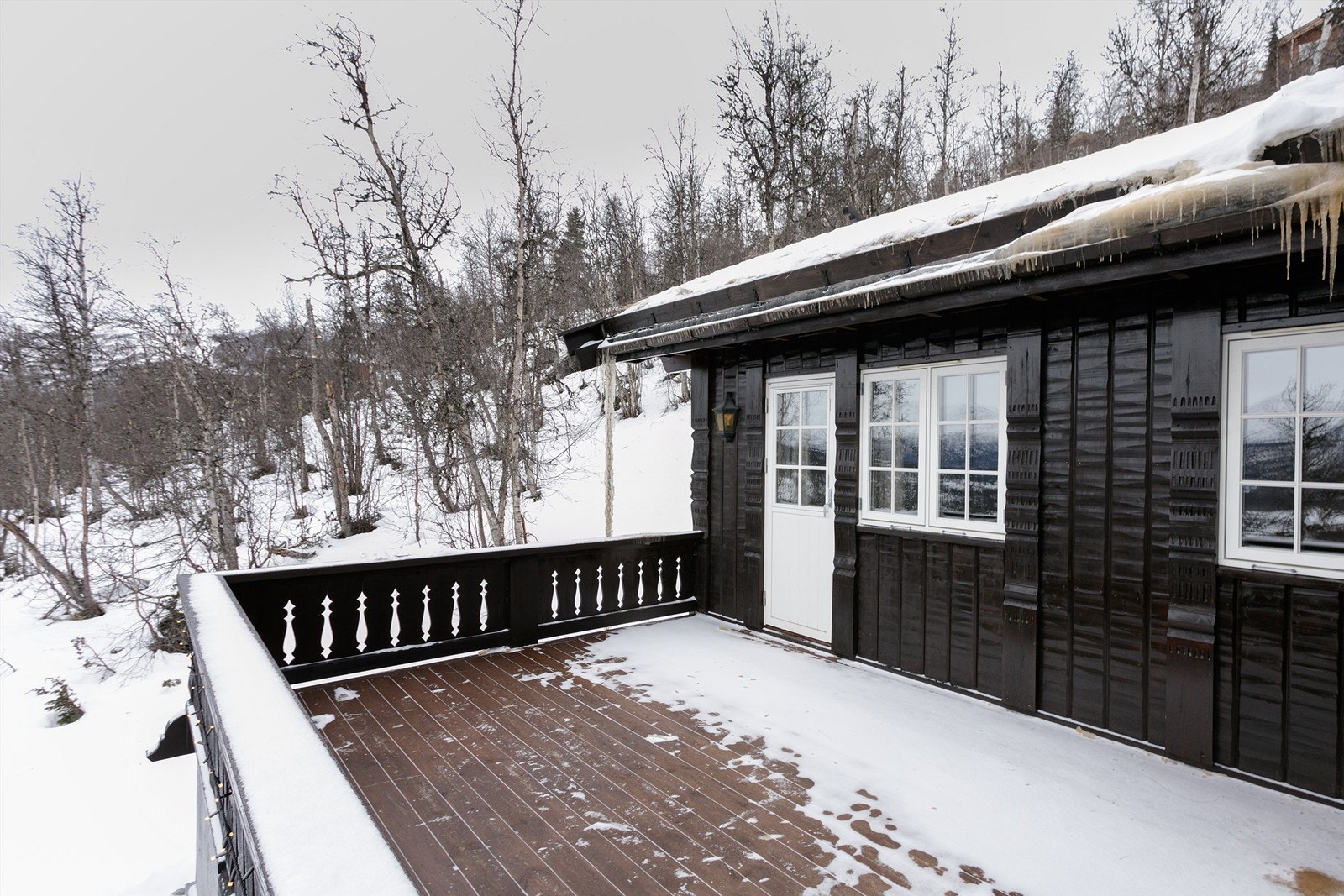 Deler av terrassen mot vest Galleribilde