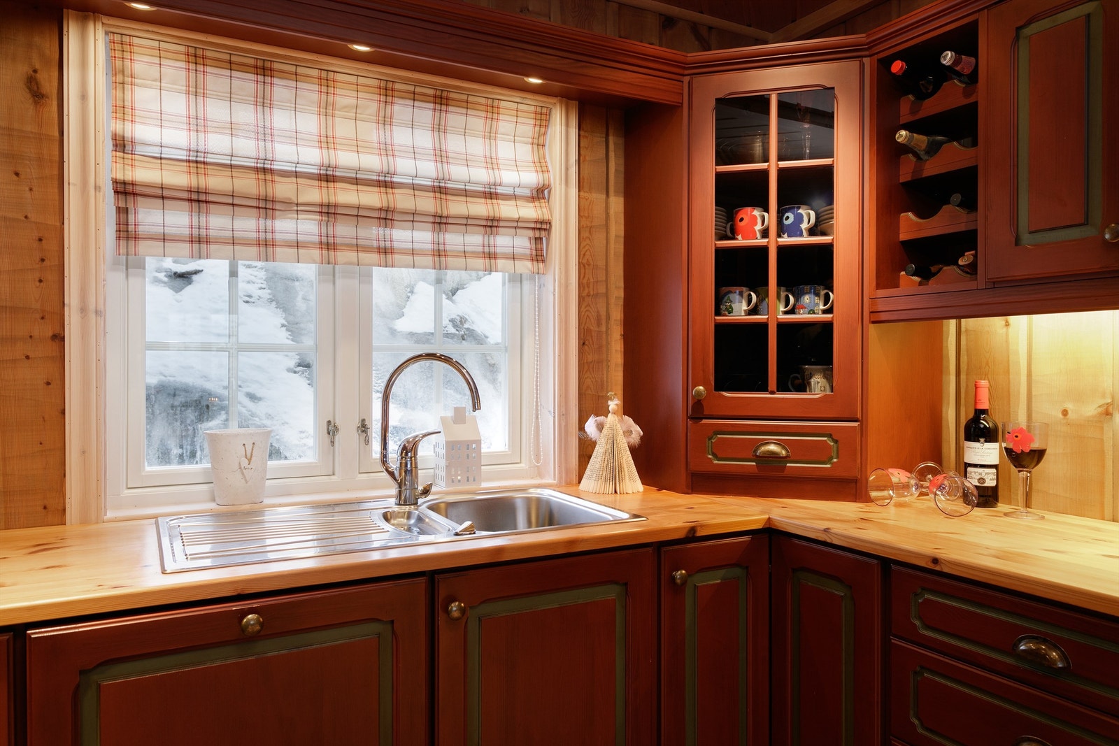 Detaljefoto fra kjøkken Galleribilde