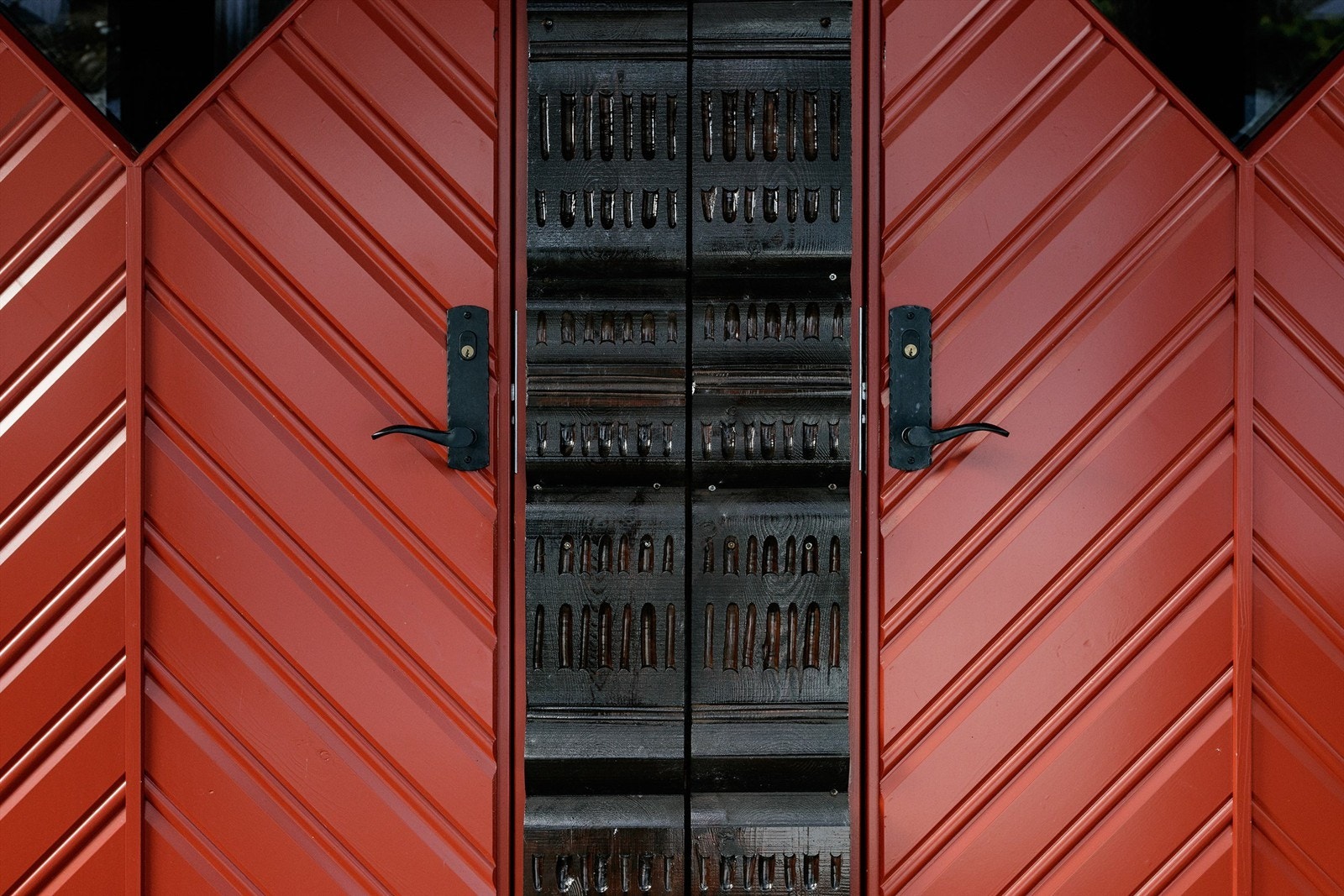 Flott detaljer og utskjæringer på hytten Galleribilde