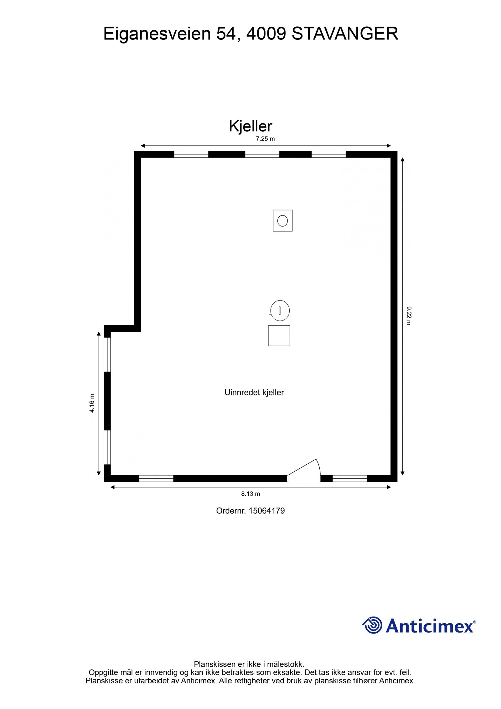 Plantegning - Kjeller. Galleribilde