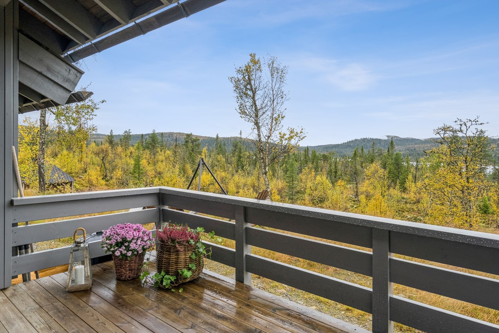 Fra terrassen. Galleribilde