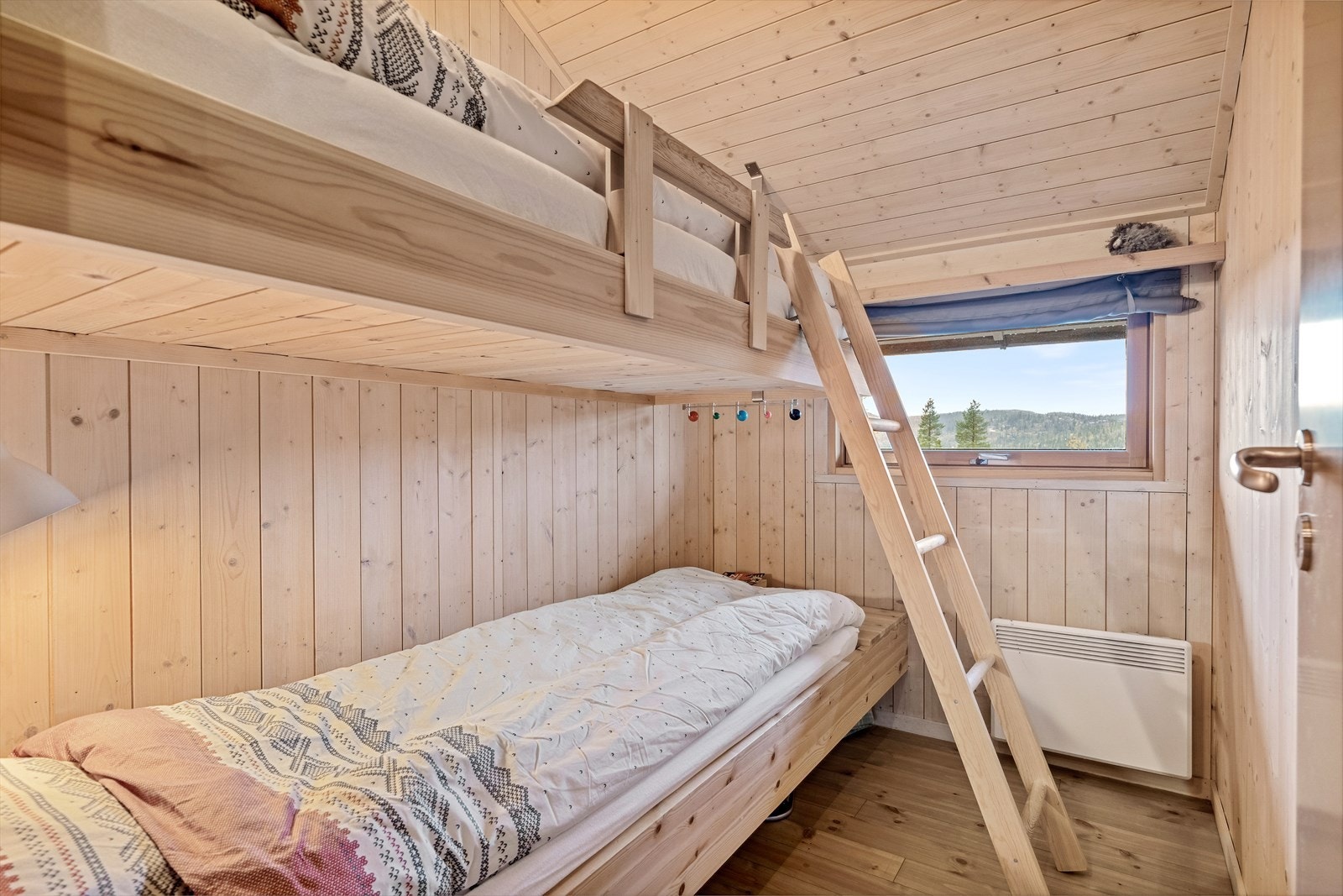 Soverom 3 innredet med køyeseng. Galleribilde