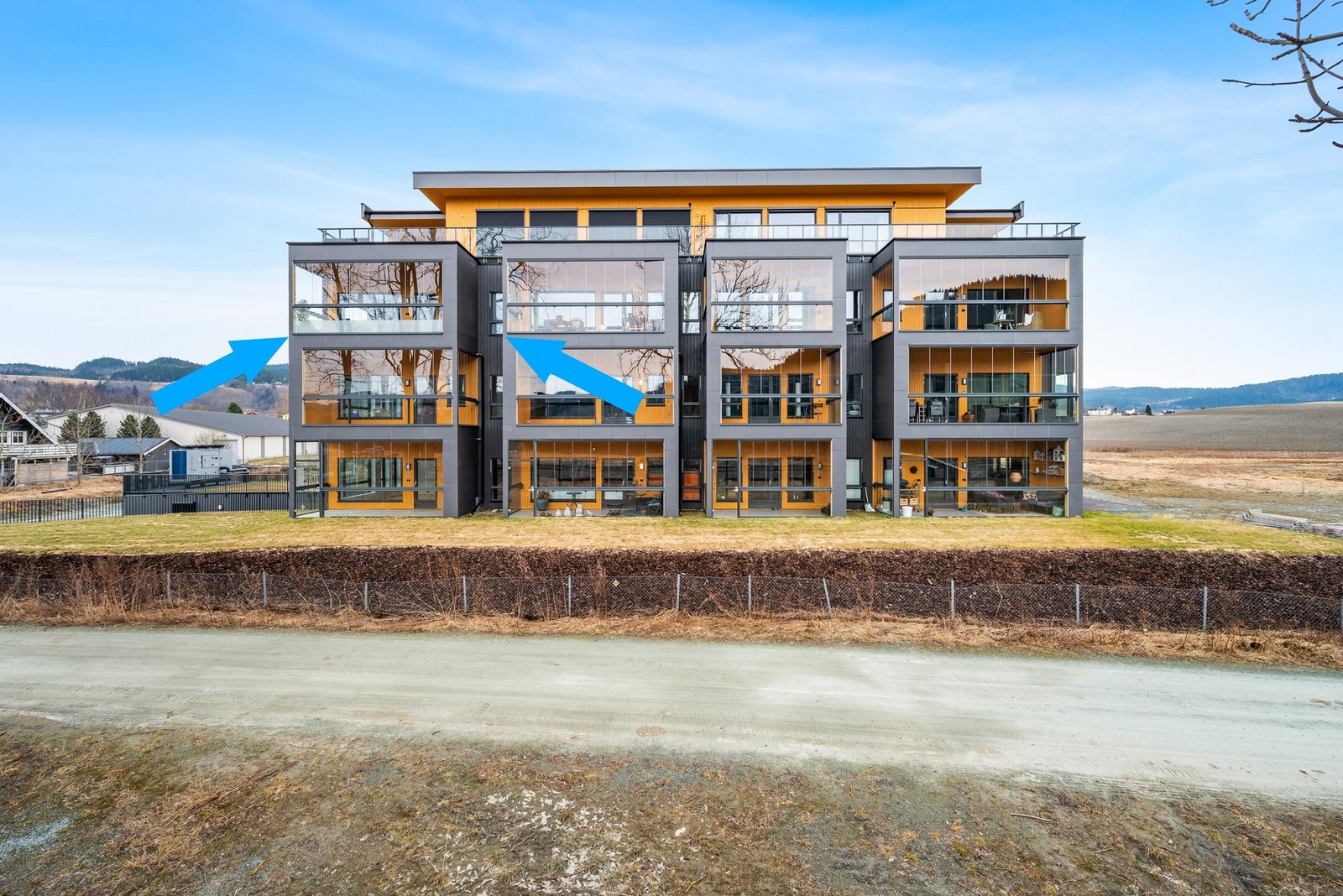 Bygget er fra 2024 og har høystandard med TG 0 på alle punkter i tilstandsrapport. Galleribilde