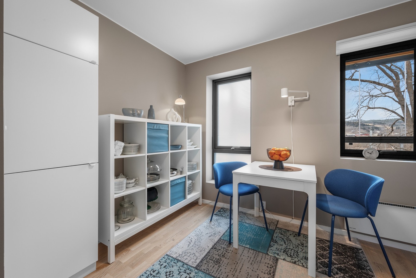 Opprinnelig soverom på 6,5m² brukes i dag til ekstra spiseplass. Galleribilde