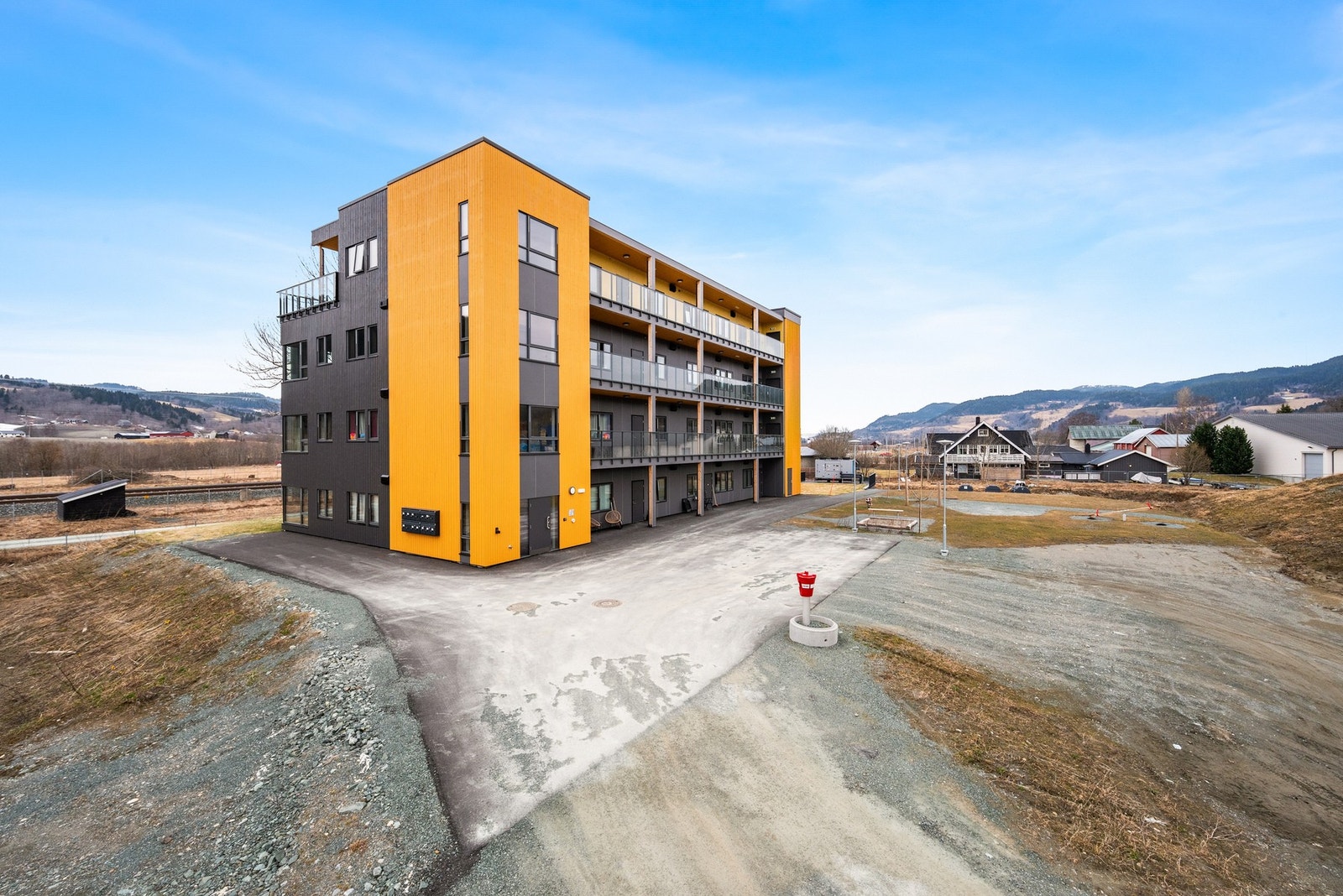 Det planlegges flere leiligheter i området. Galleribilde