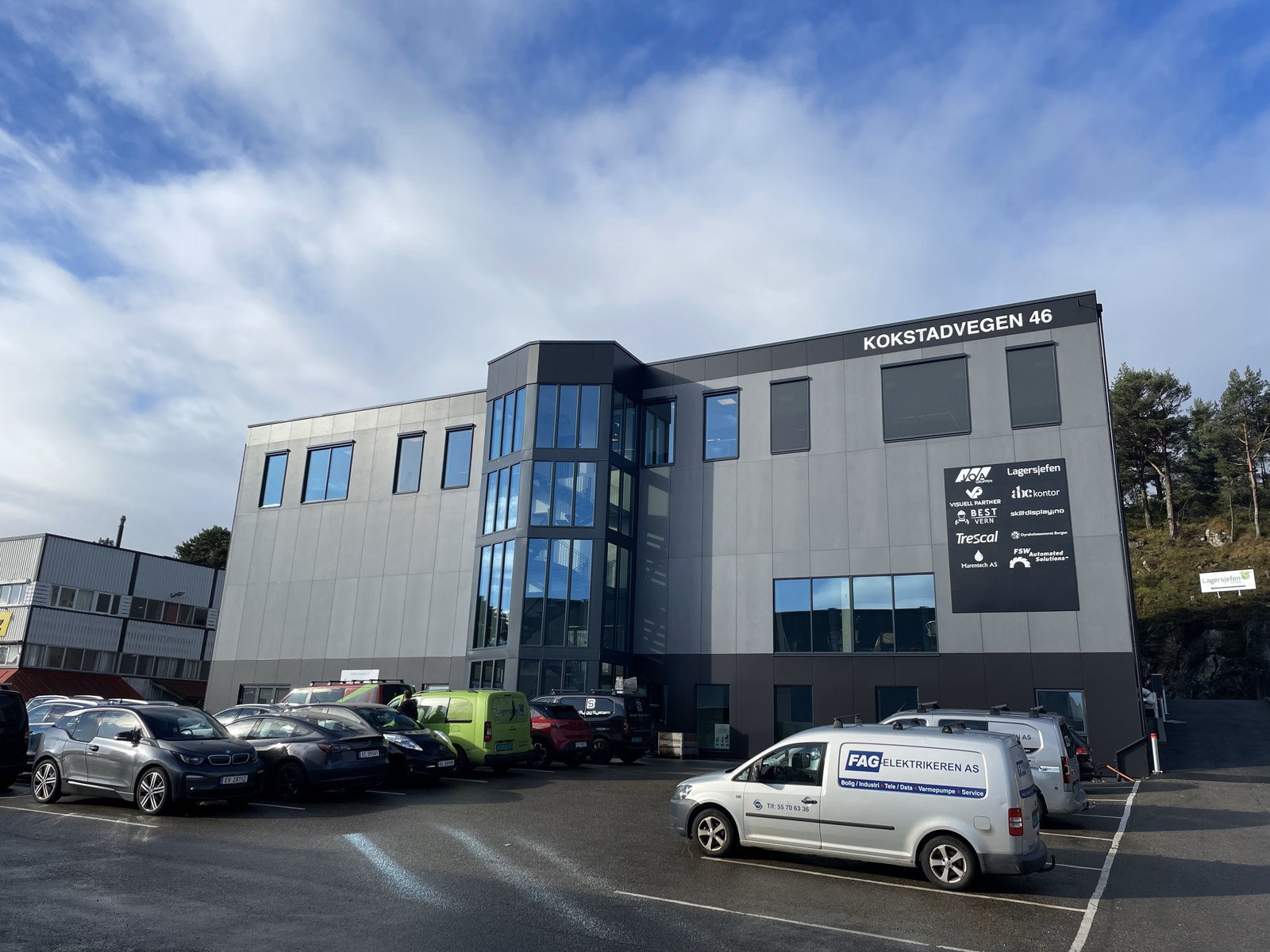 K46 Coworking ligger i toppetasjen Galleribilde