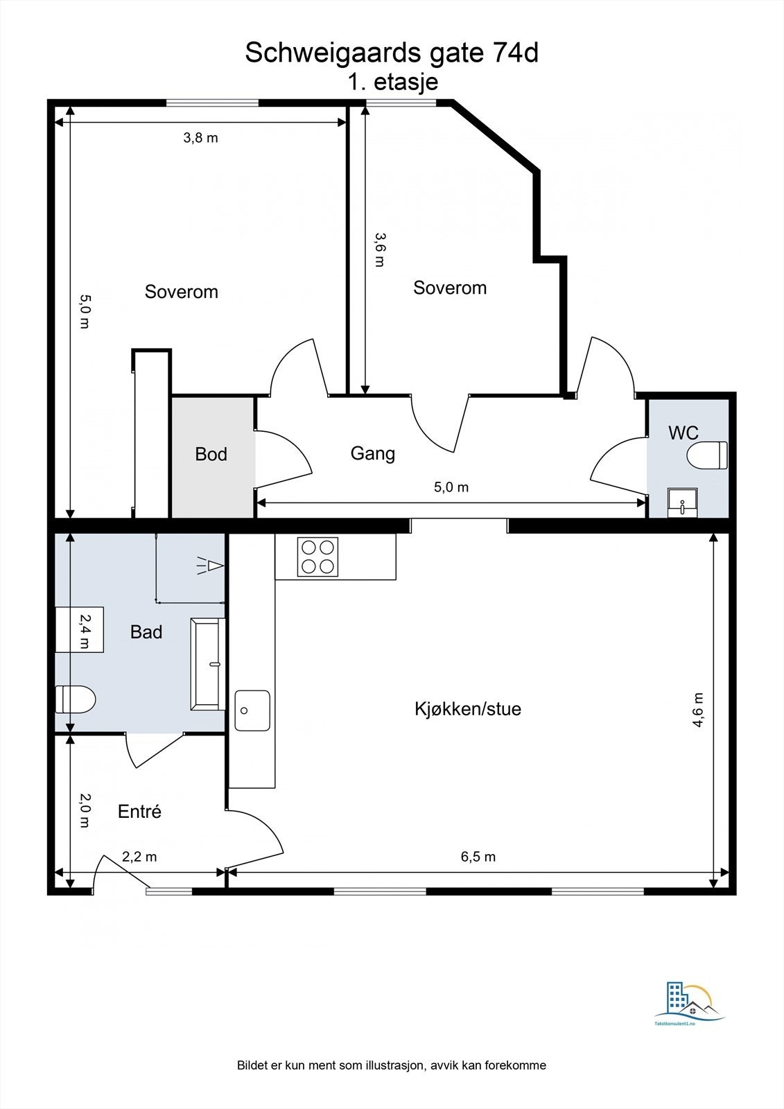 Plantegning. Galleribilde