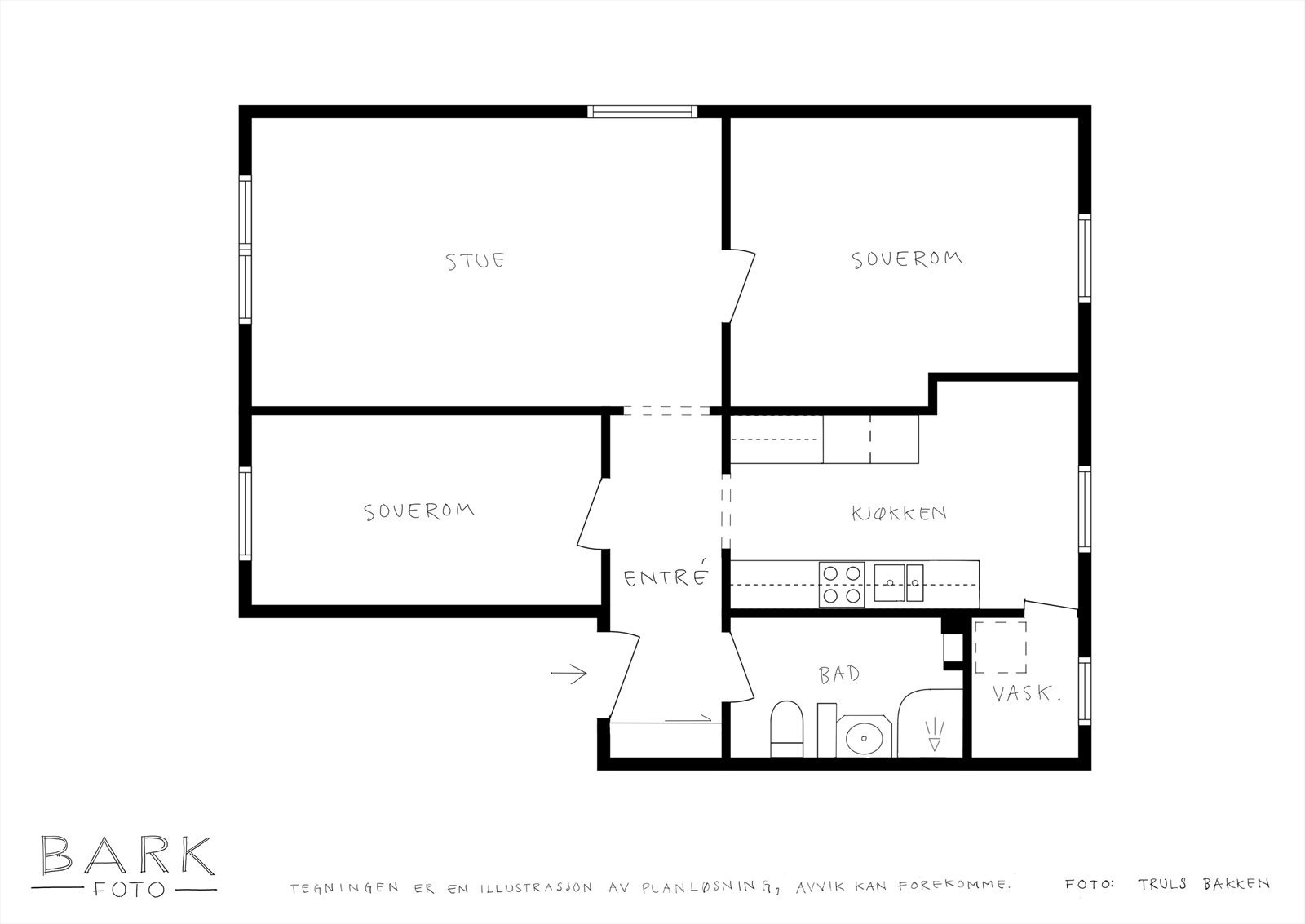 Planløsning. Galleribilde