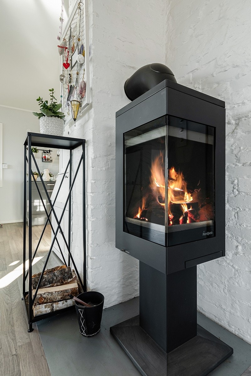 Vedovn til kalde vinterkvelder. Galleribilde