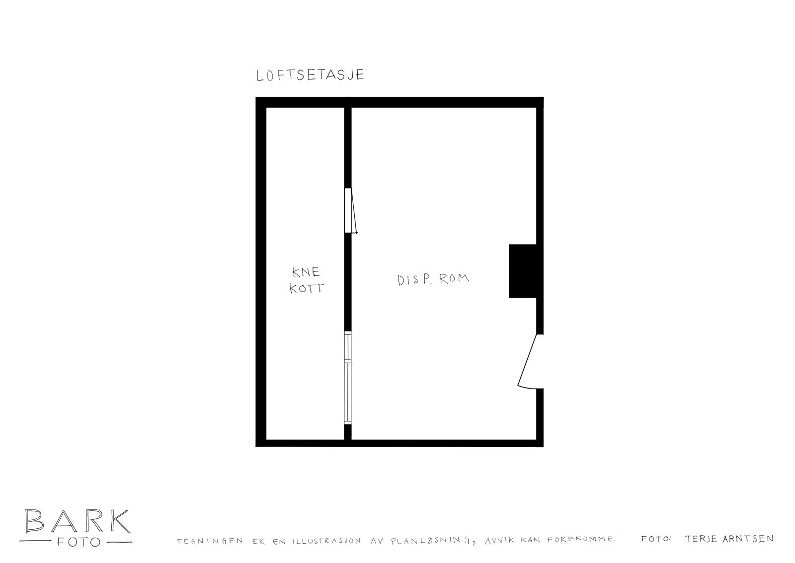 - Plantegning loft - Galleribilde
