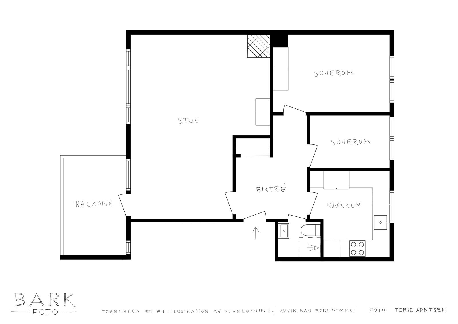 - Plantegning - Galleribilde