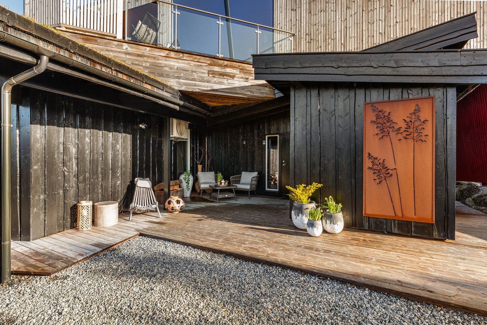 Inngangsparti Galleribilde