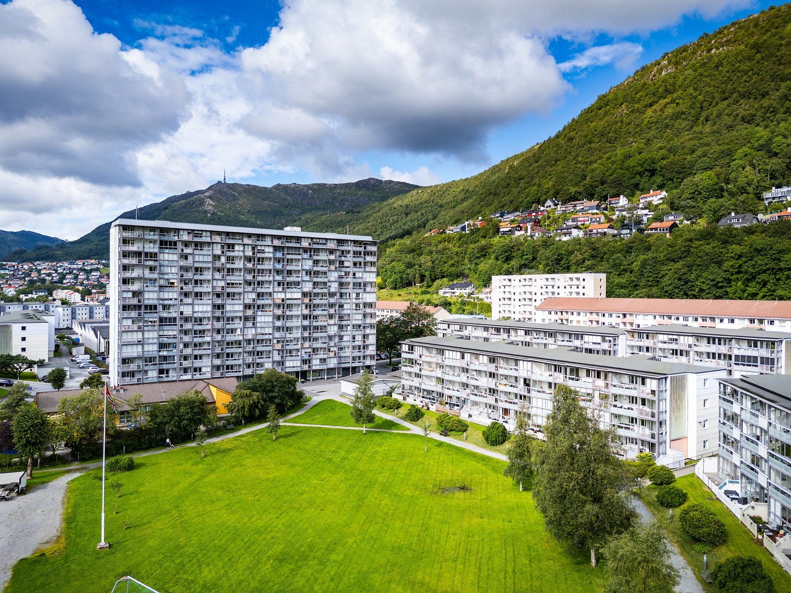 Boligaksjeselskapet er godt vedlikeholdt. Galleribilde