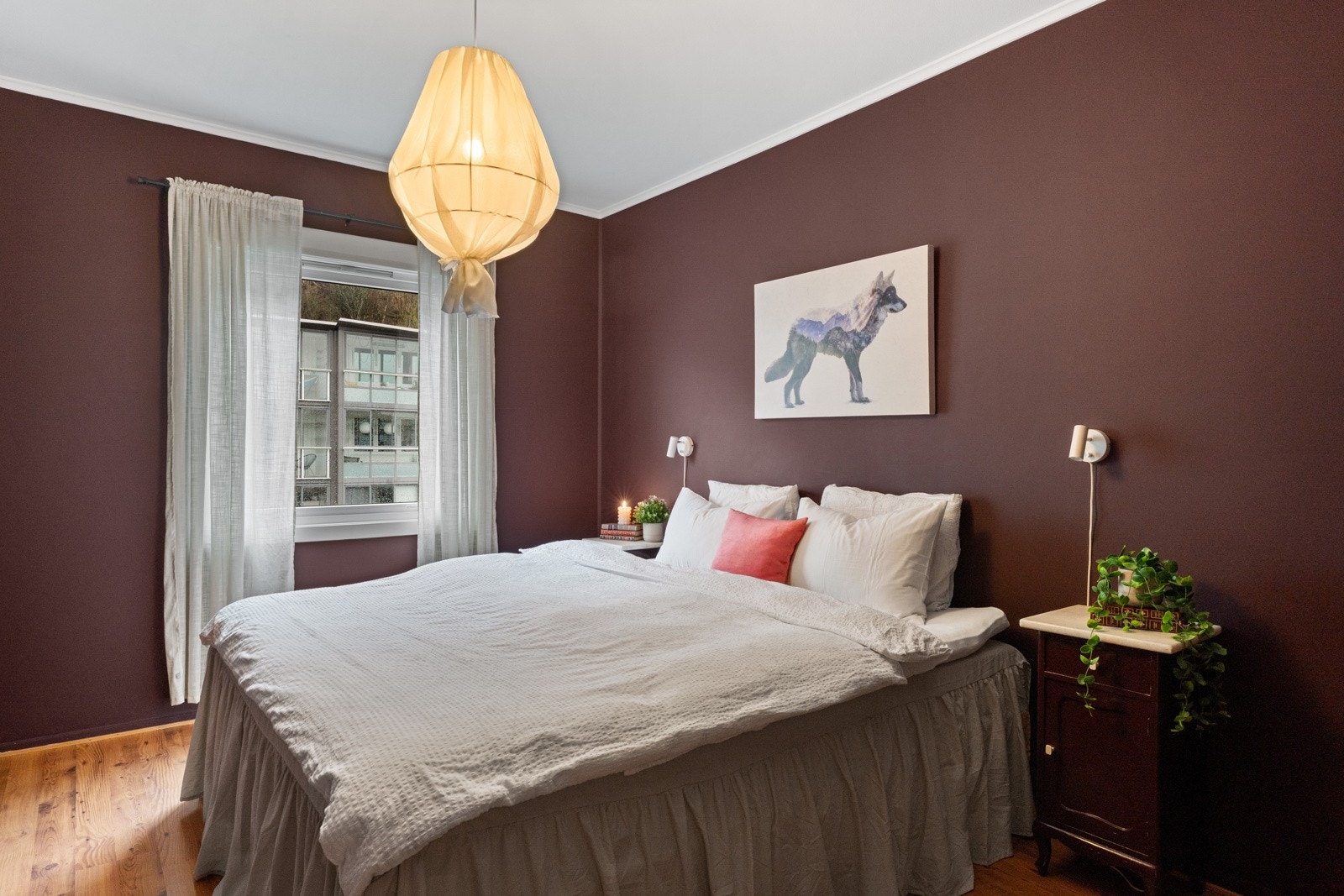 Det er to soverom av god størrelse i leiligheten. Galleribilde