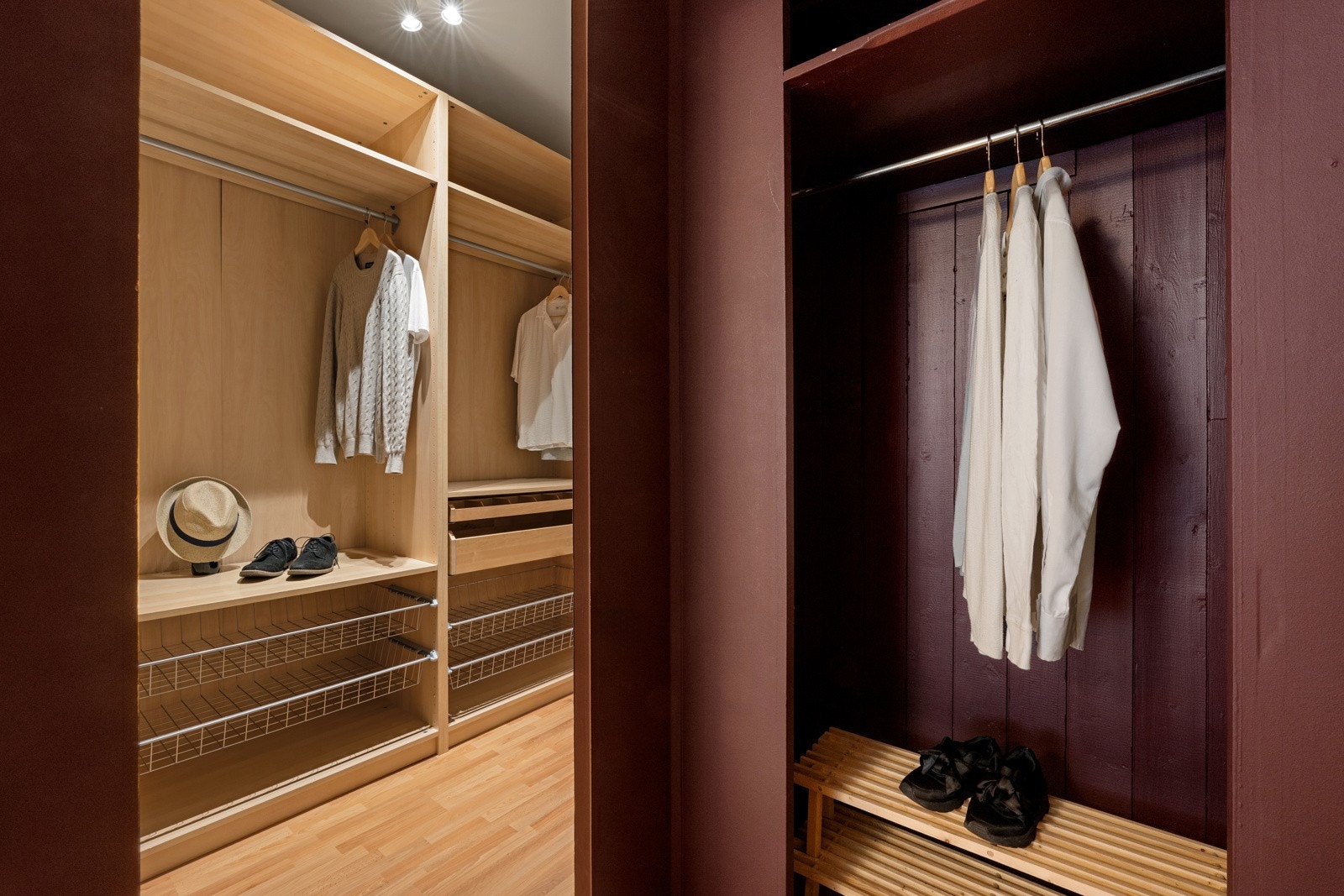 Rikelig med oppbevaringsplass i walk-in og skap. Galleribilde