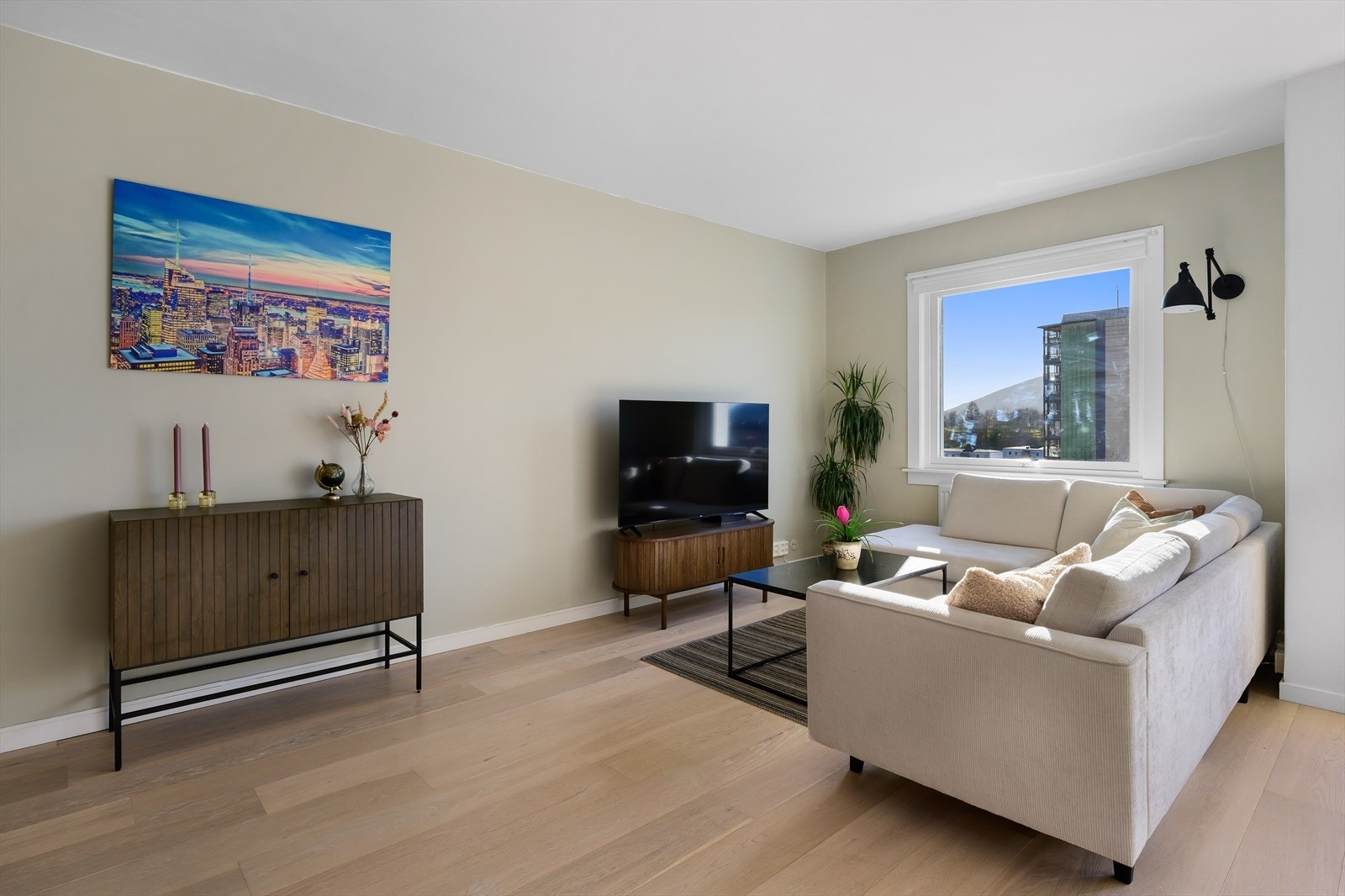 Gulvflater med 1-stavs parkett Galleribilde